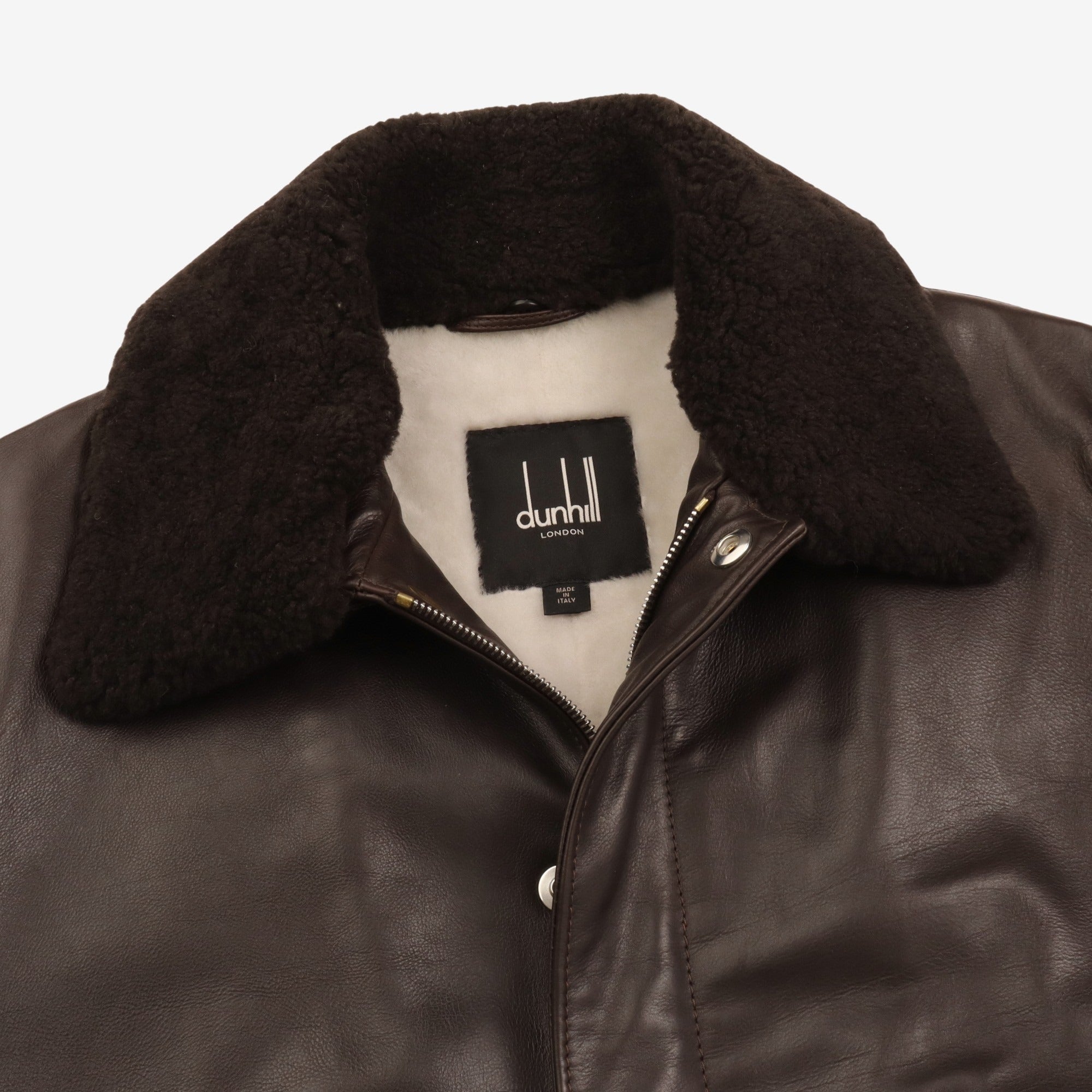Dunhill Shearling Flight Jacket – Marrkt