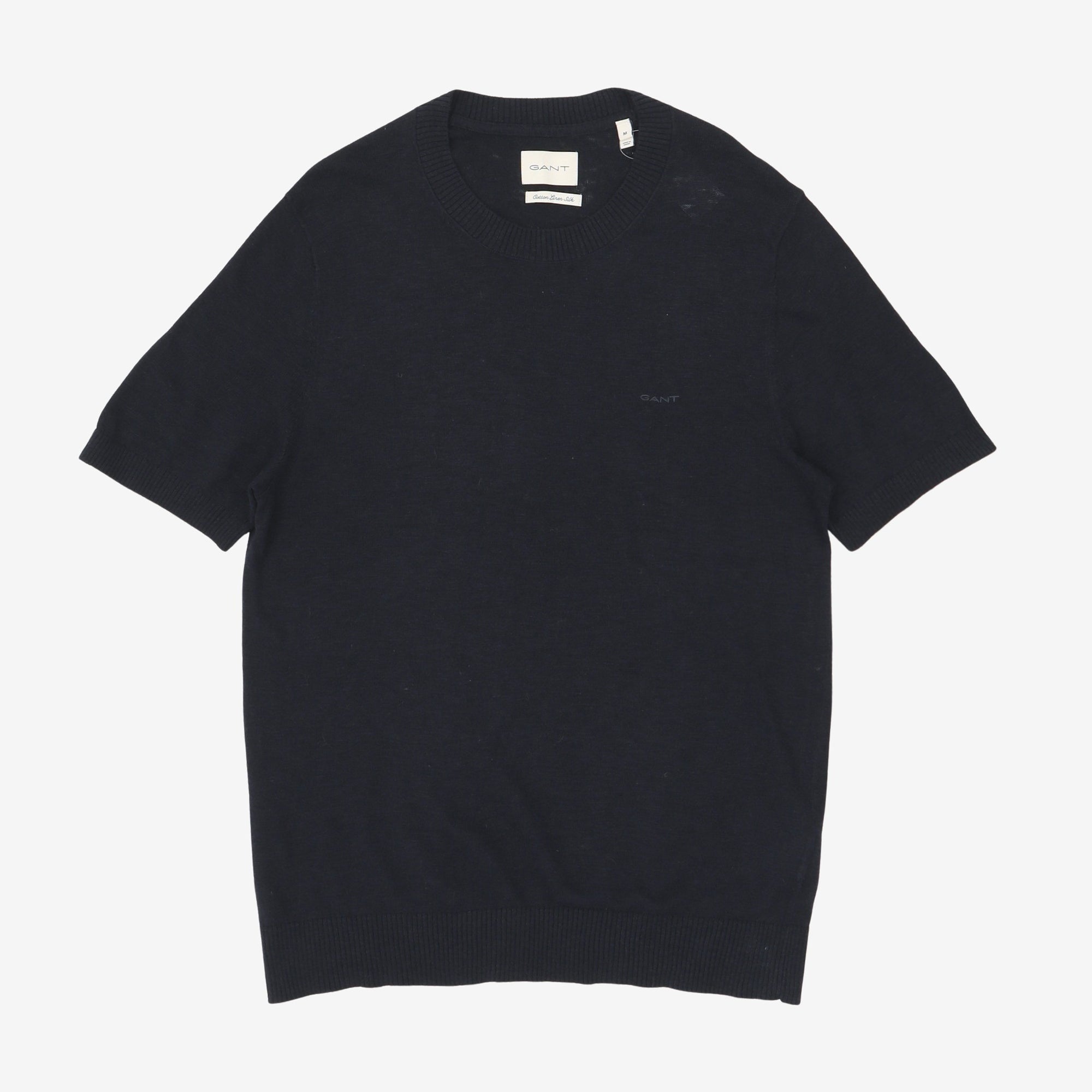 Linen Silk Knit Tee