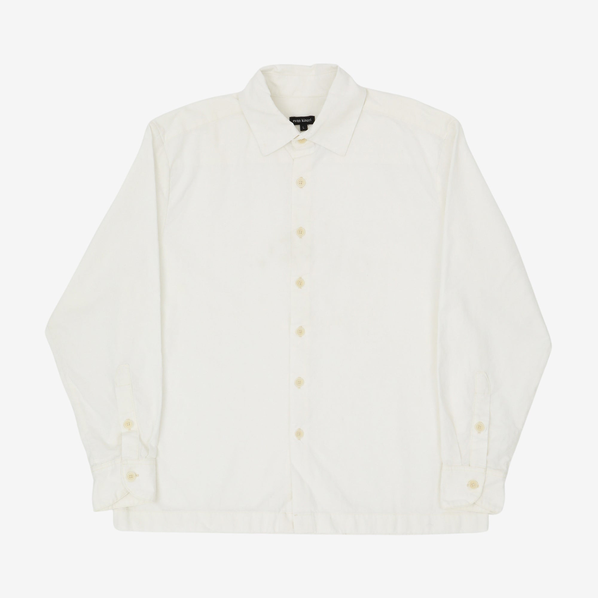 Evan Kinori Flat Hem Shirt – Marrkt