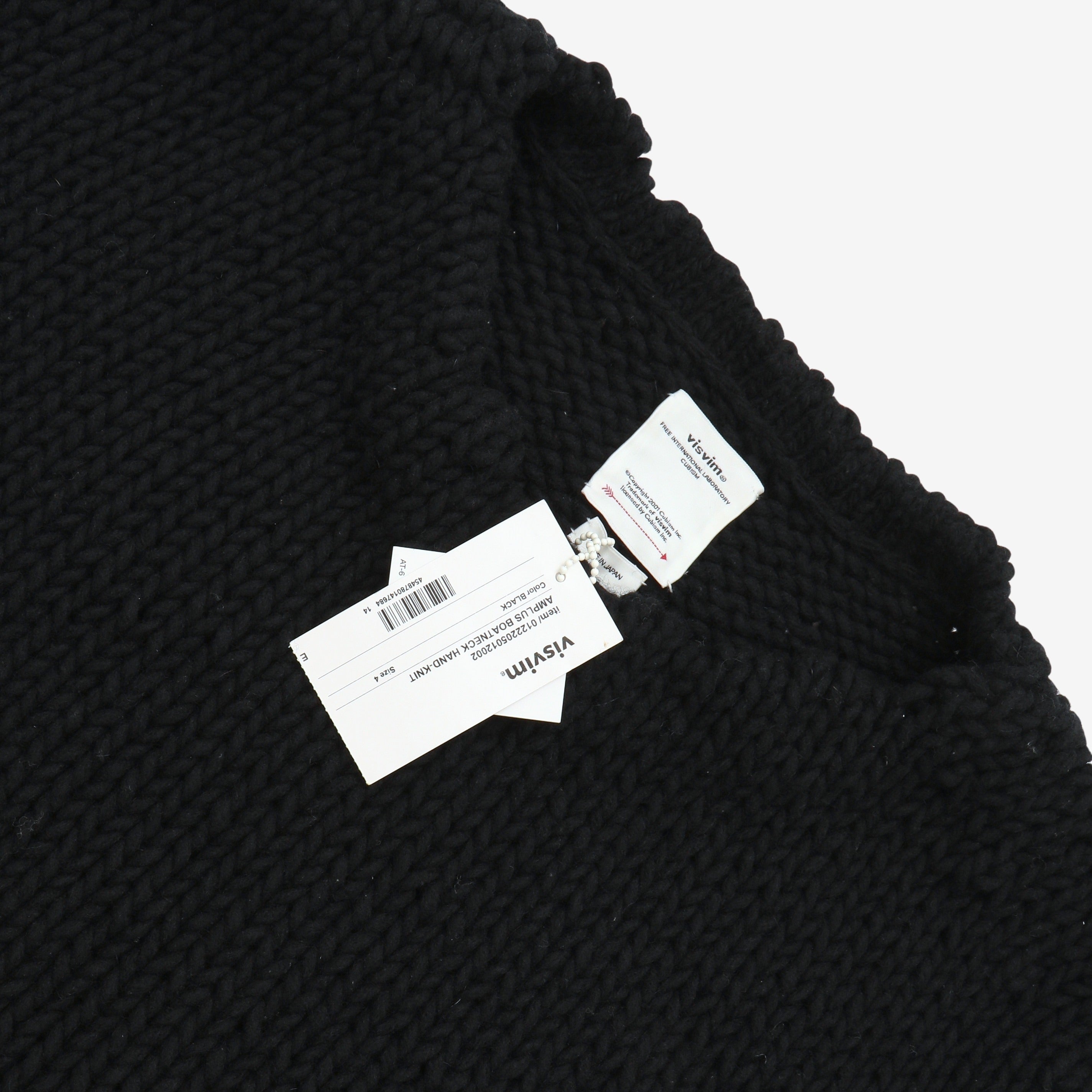 Visvim Amplus Boatneck Hand Knit – Marrkt