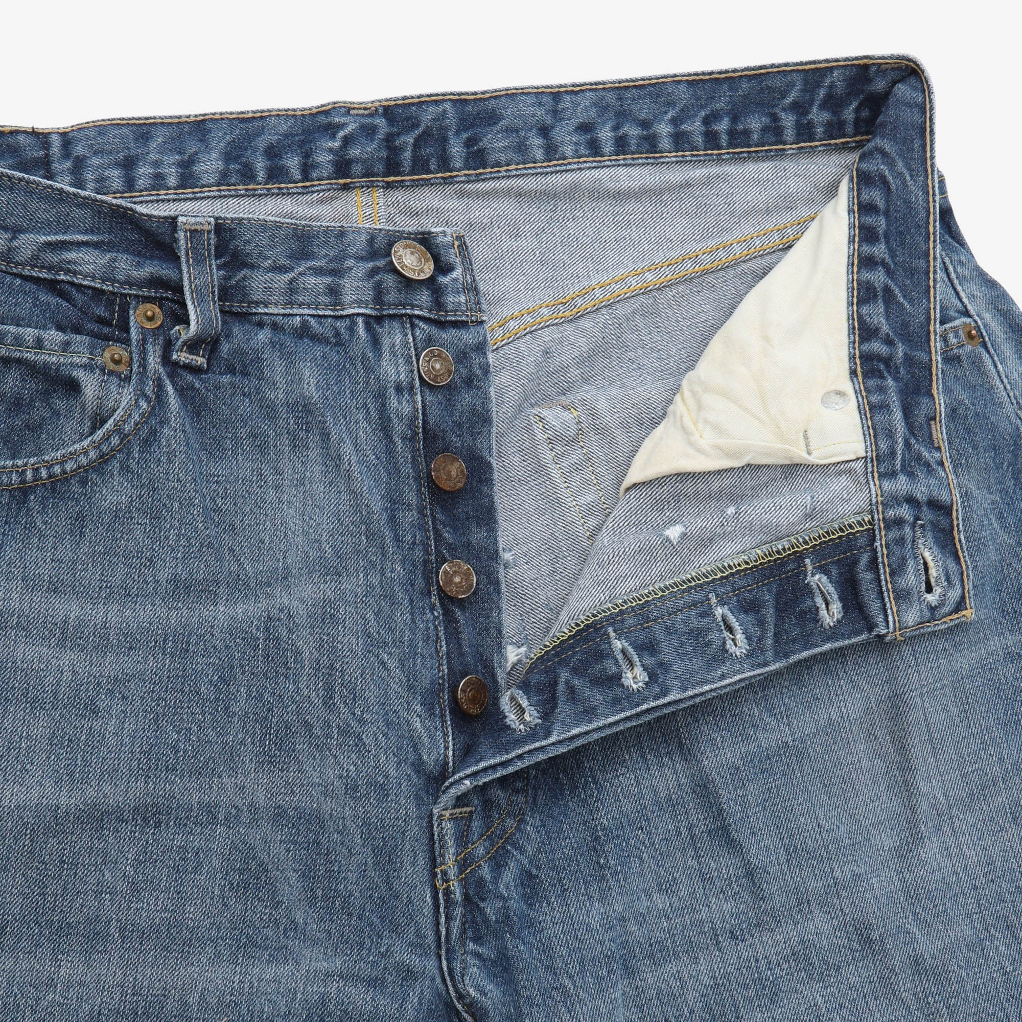Lot 501 Selvedge Denim (34W x 28.5L)