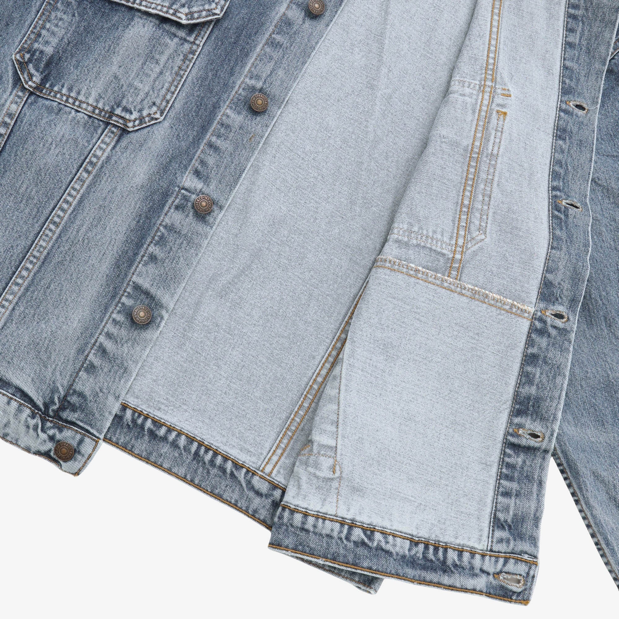 Vintage Silver Tab Trucker Denim Jacket