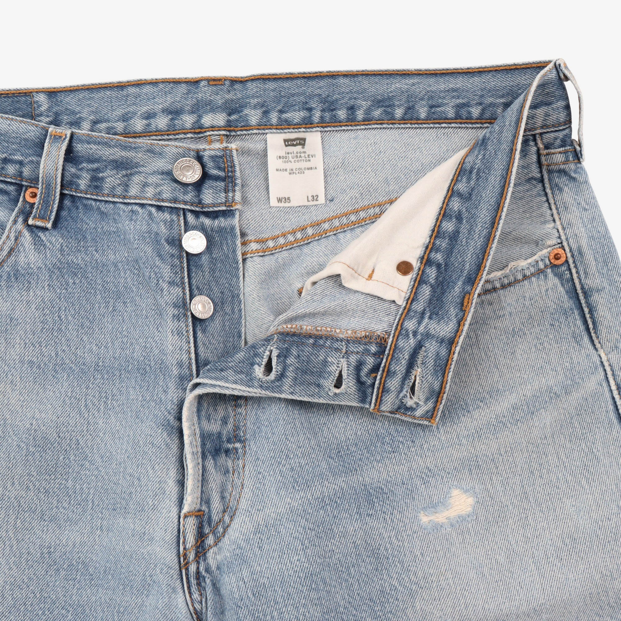 Vintage Lot 501 XX Denim Jeans (34W x 28.5L)