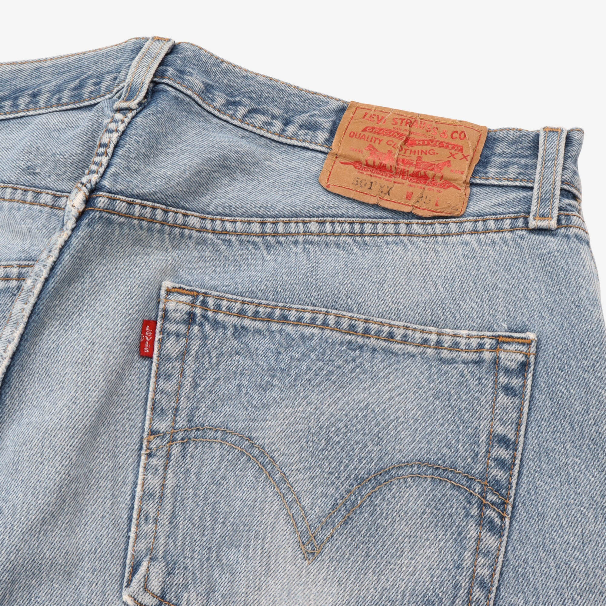 Vintage Lot 501 XX Denim Jeans (34W x 28.5L)