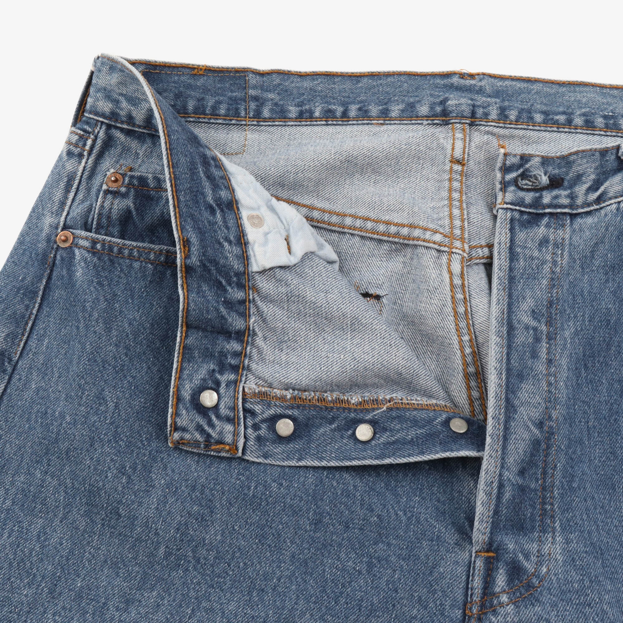 Vintage 70s Lot 501 Denim Jeans USA (34W x 28L)