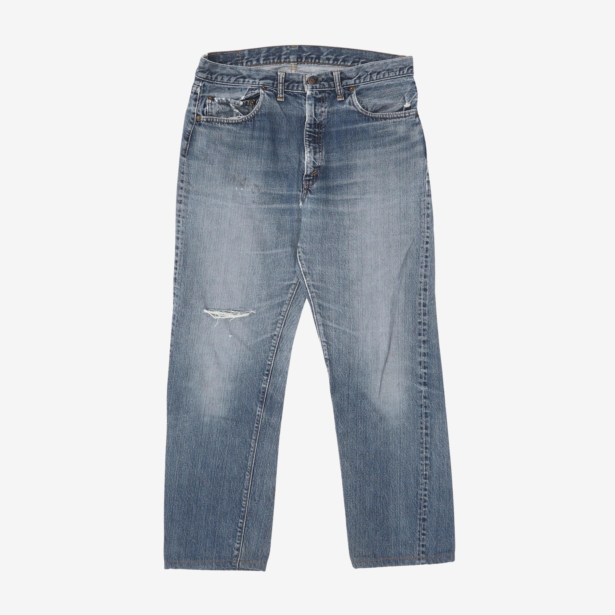 Vintage Big E Jeans (Zip) (34W x 27.5L)