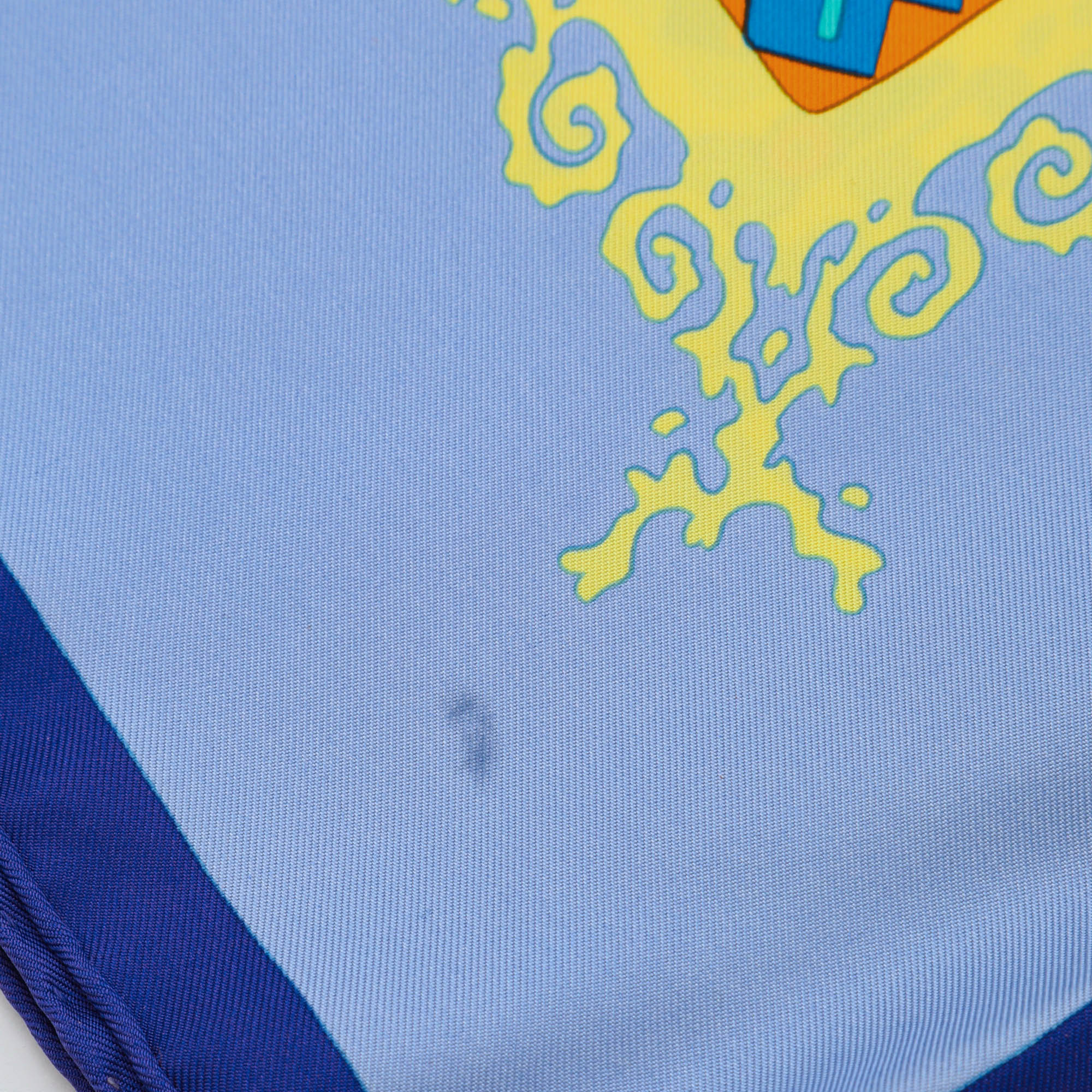 Vintage 2001 Large Silk Scarf