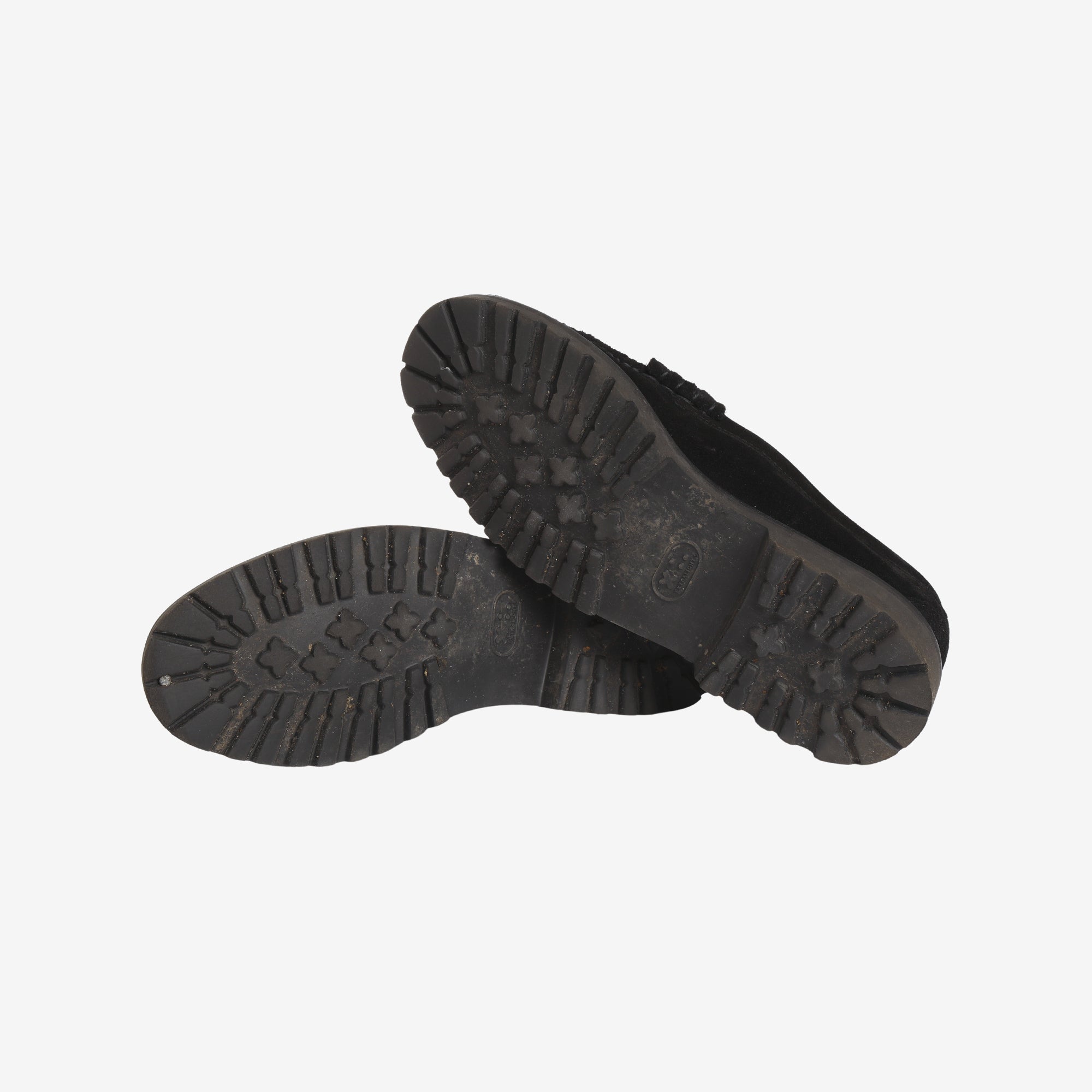 90s Suede Larson Penny Loafers