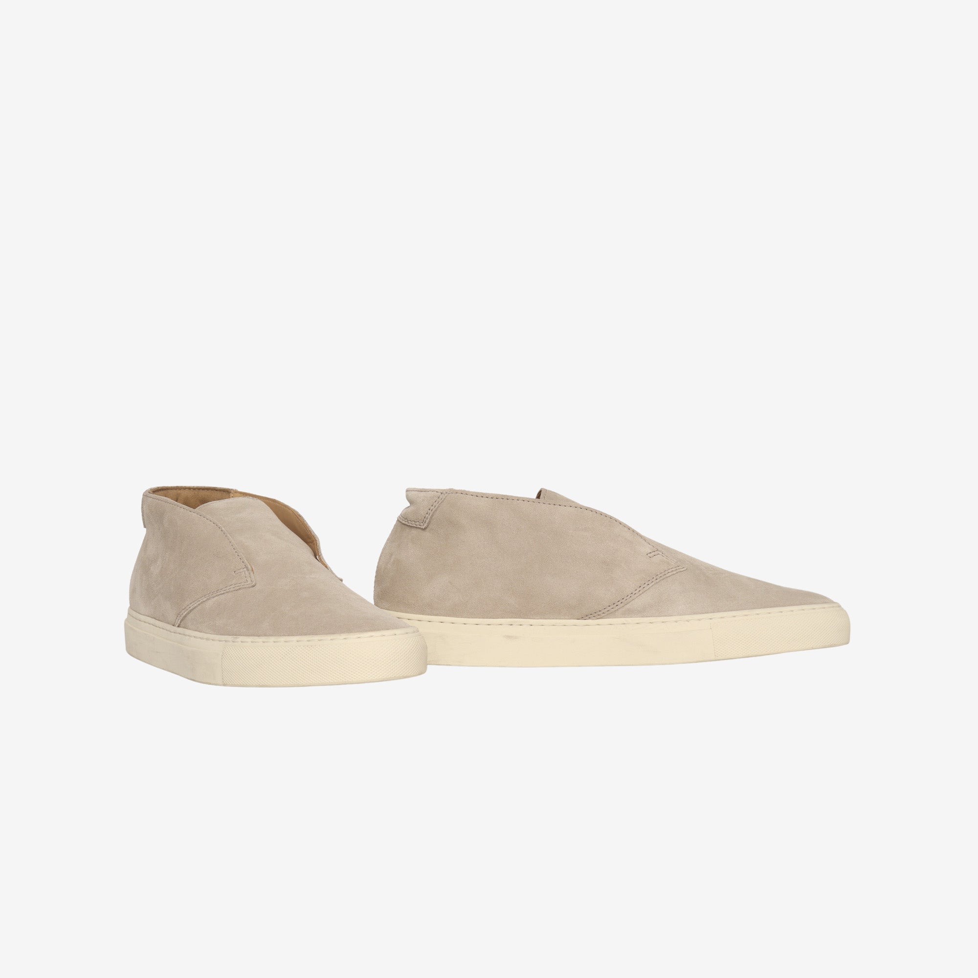 Suede Slip On Sneakers
