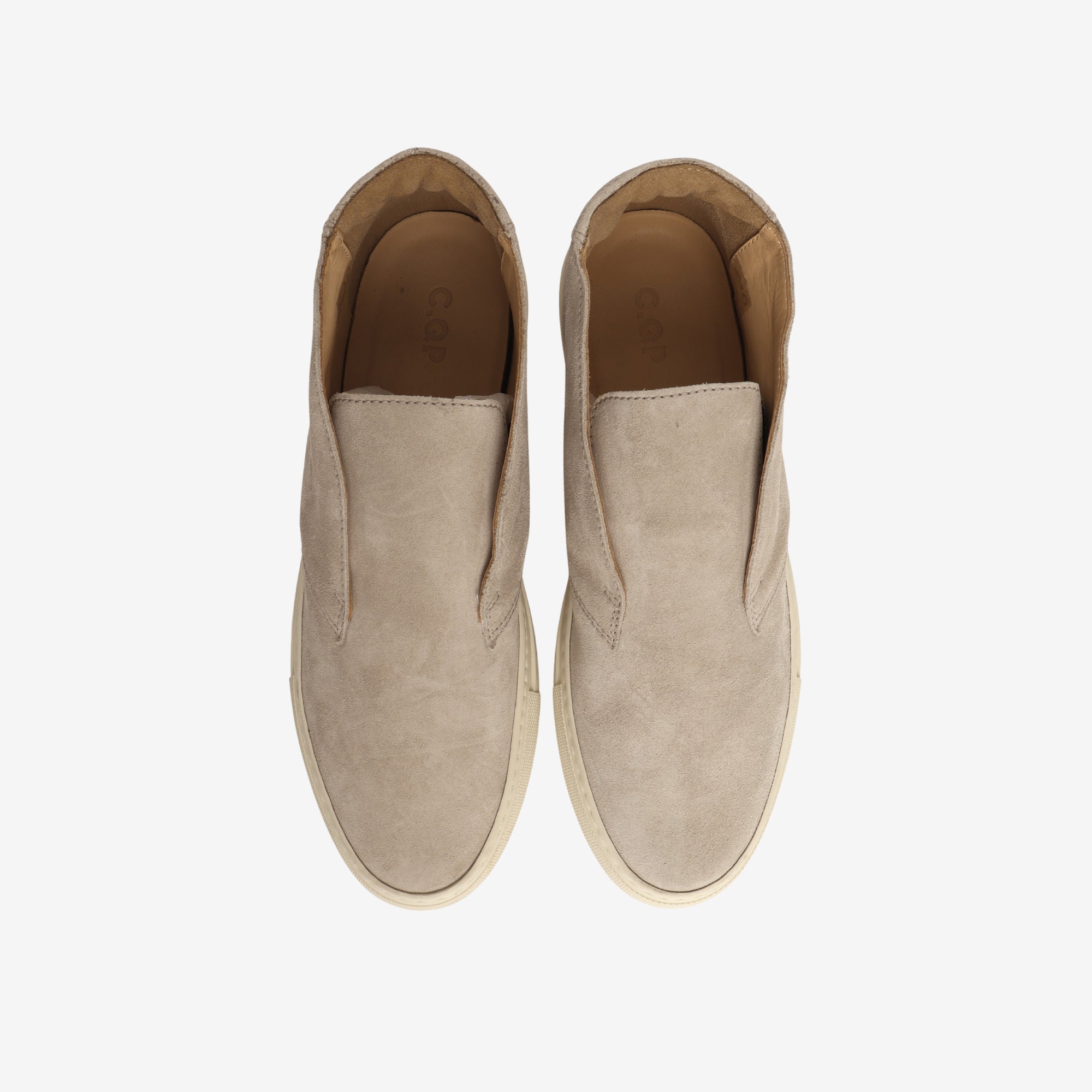 Suede Slip On Sneakers