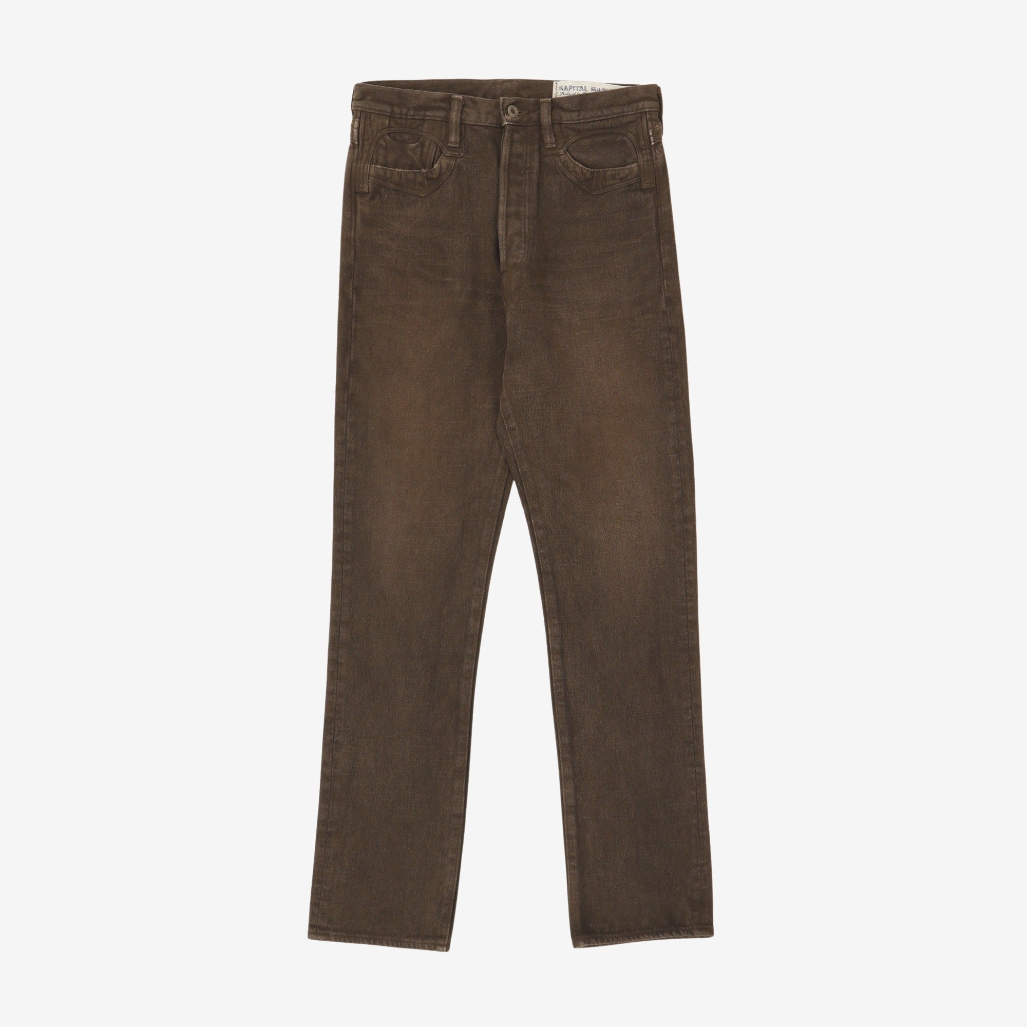 Cinch Back Denim Jeans