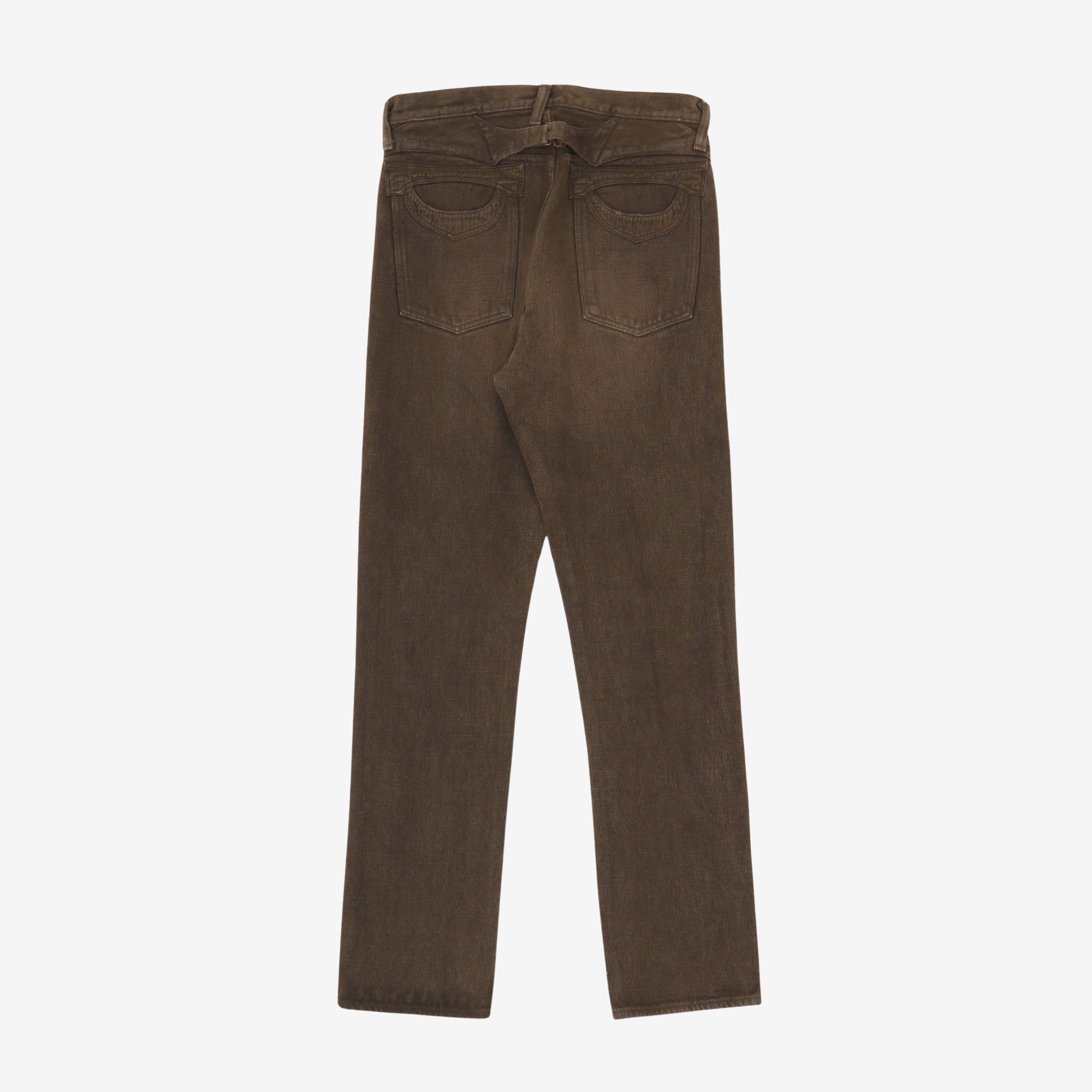 Cinch Back Denim Jeans