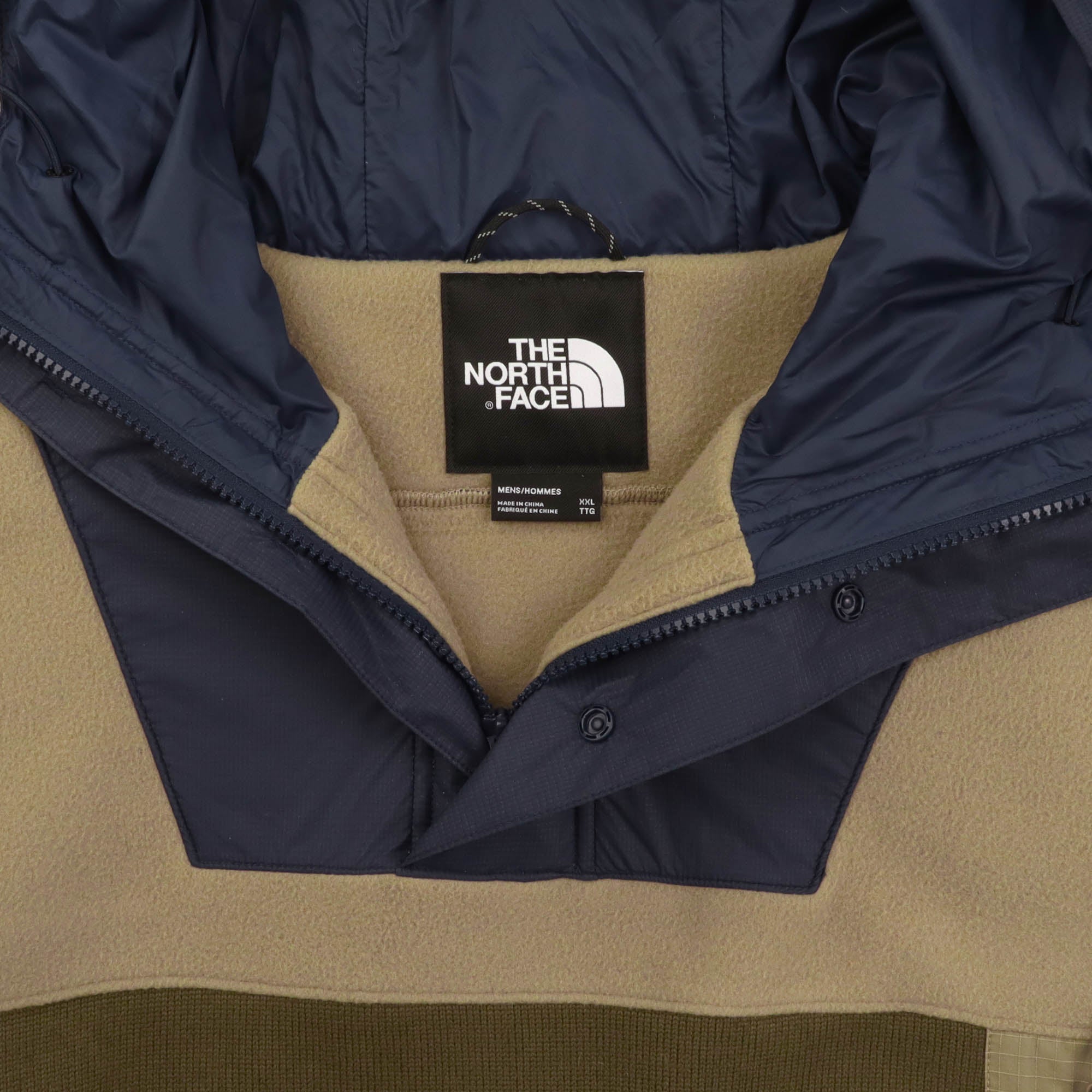 Colour Mix Fleece Hood Jacket