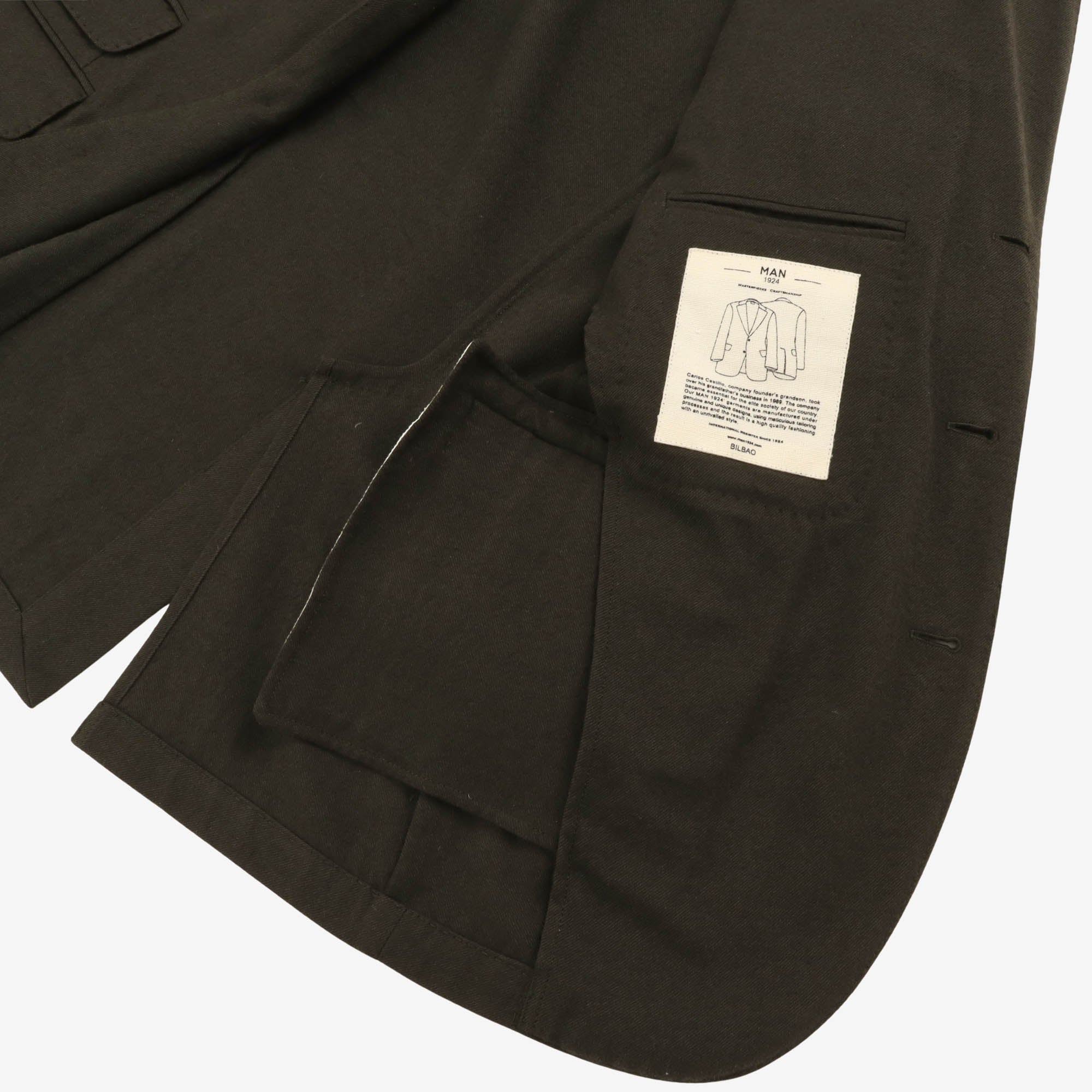 Wool Blend Kennedy Jacket