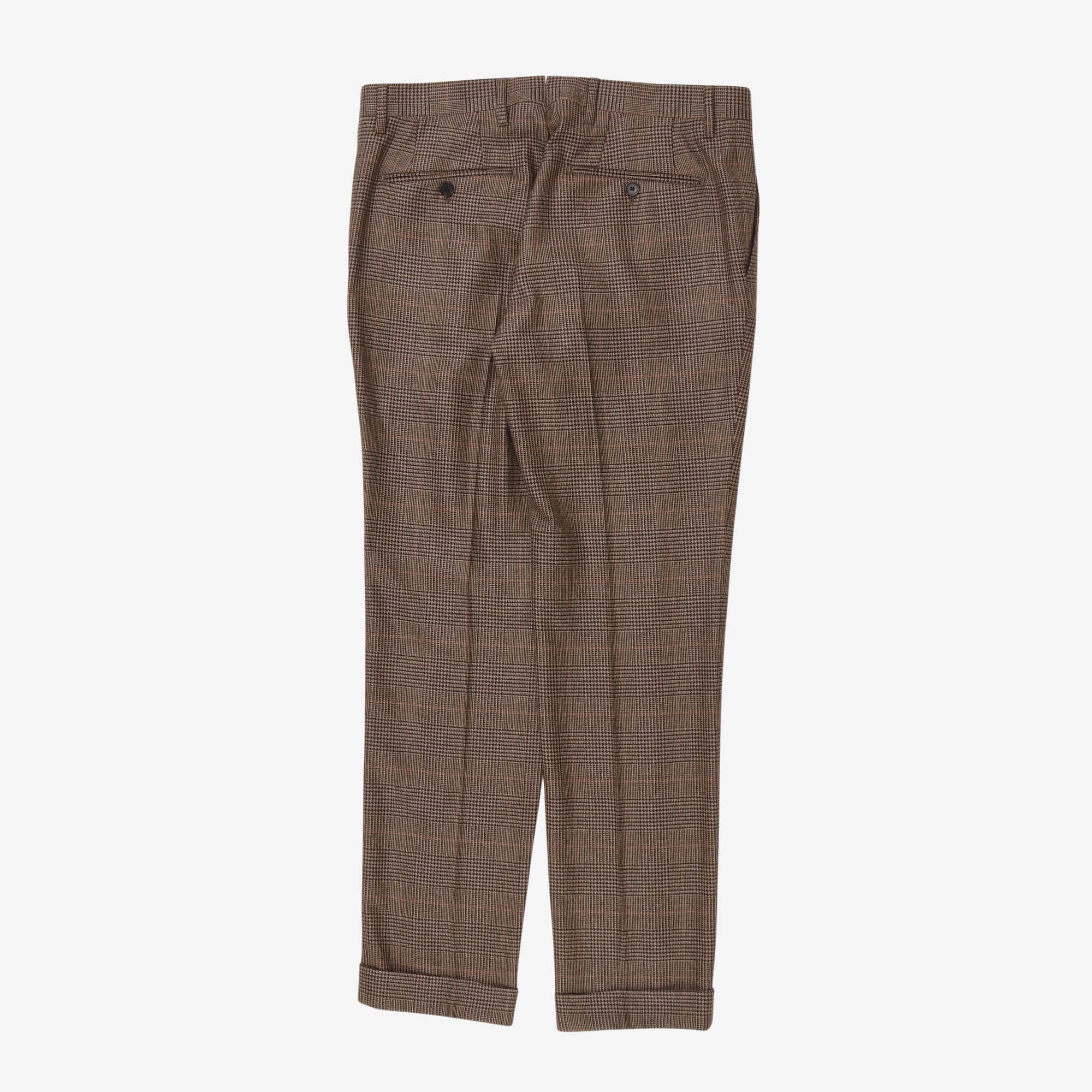 Glen Check Wool Suit