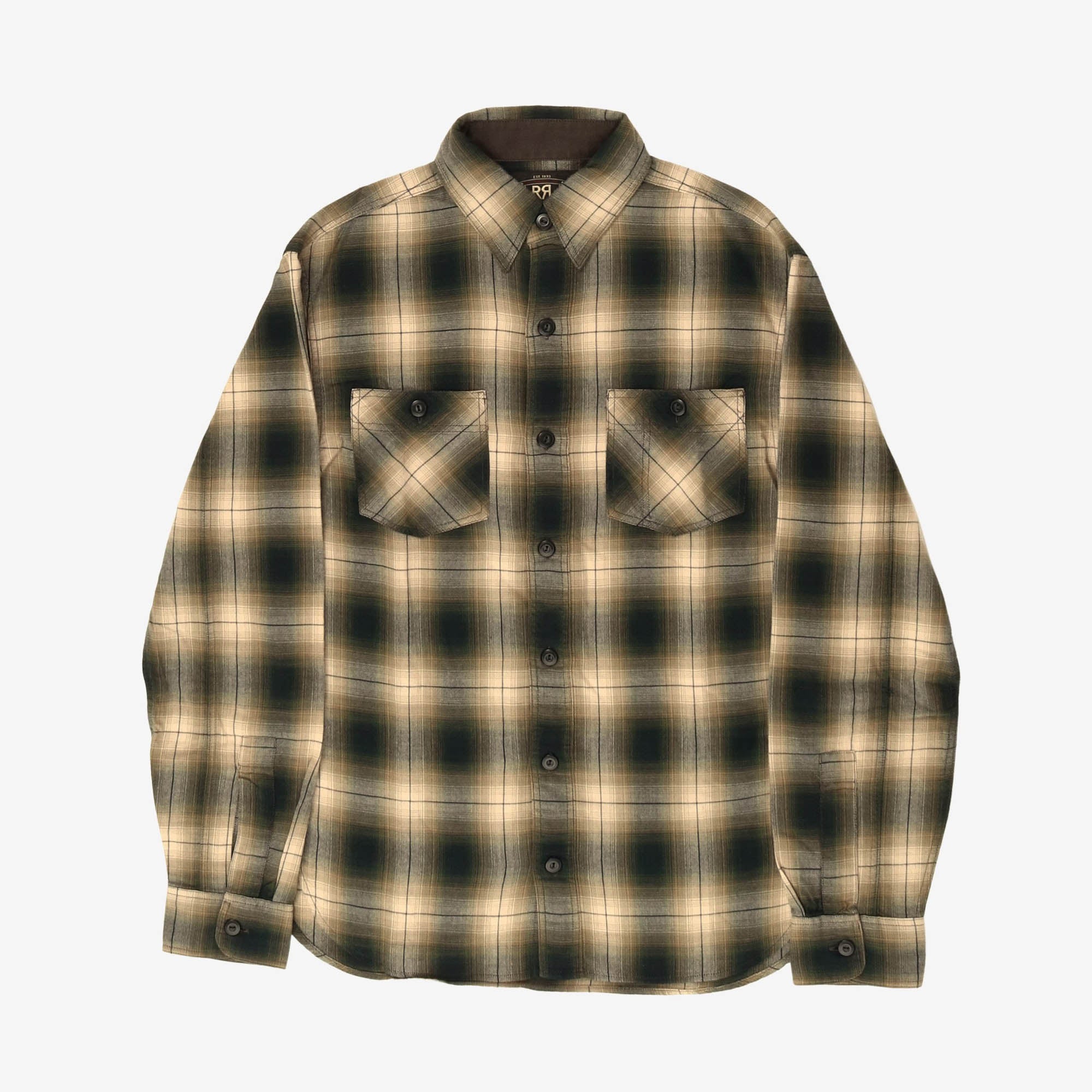 Light Plaid Work Shirt