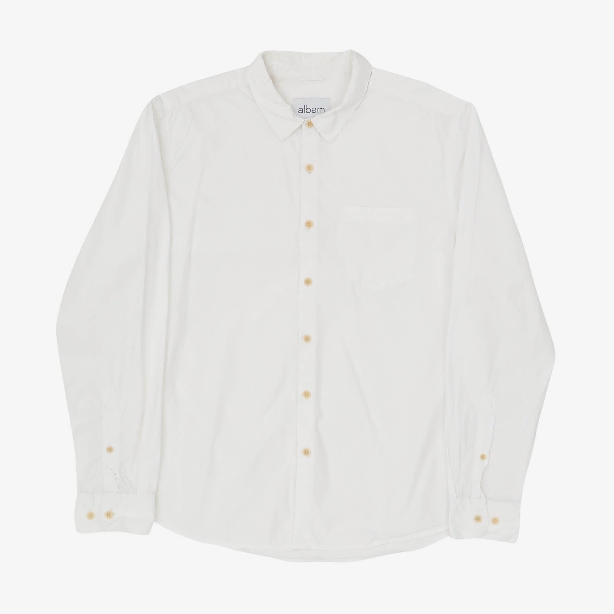 Cotton Single Pocket Shirt