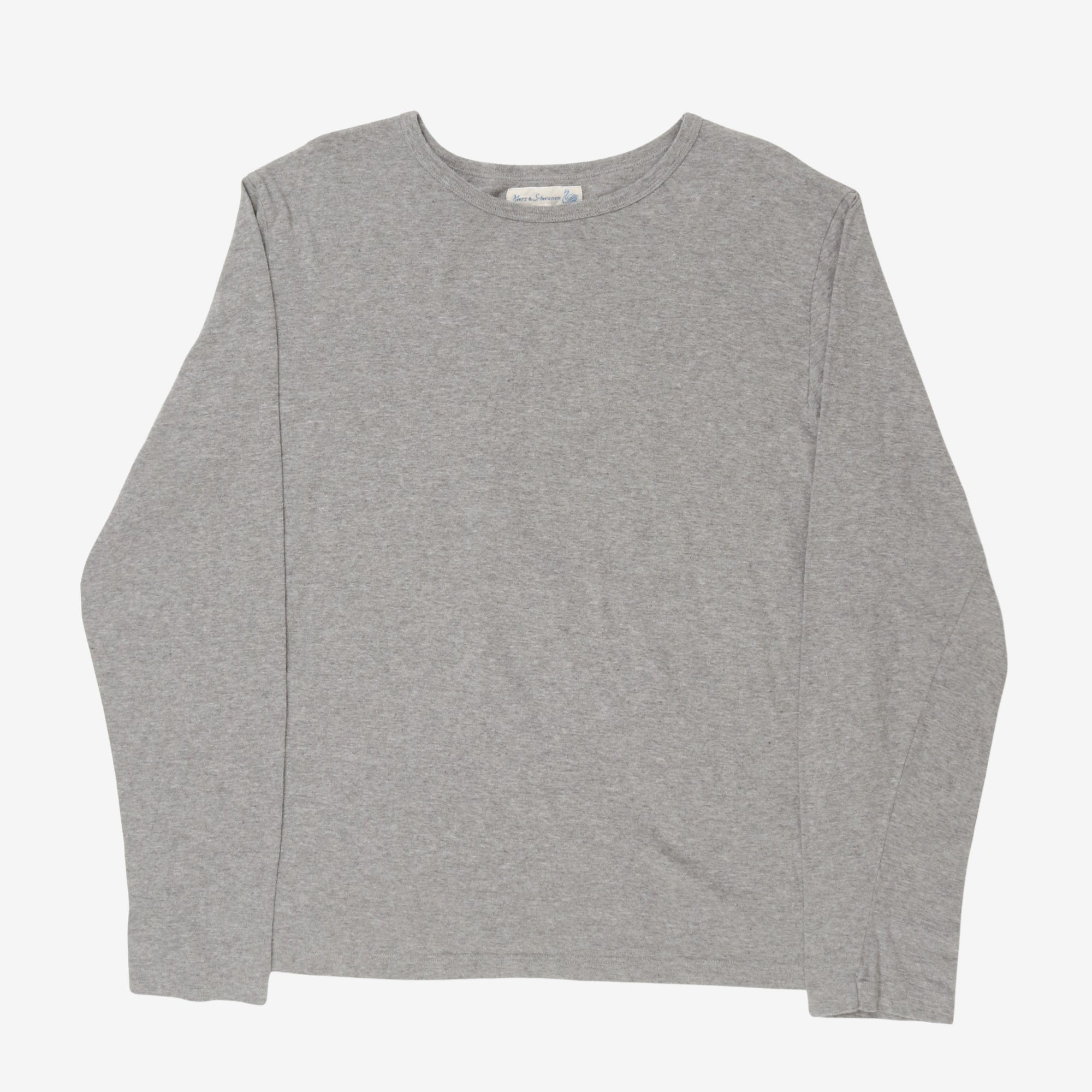 1950s Crew Neck LS Tee