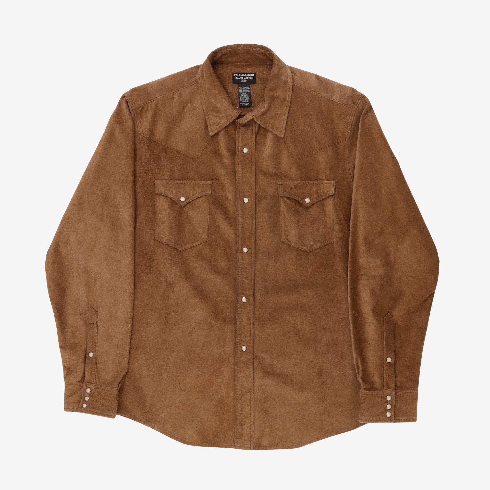 Suede Western Shirt