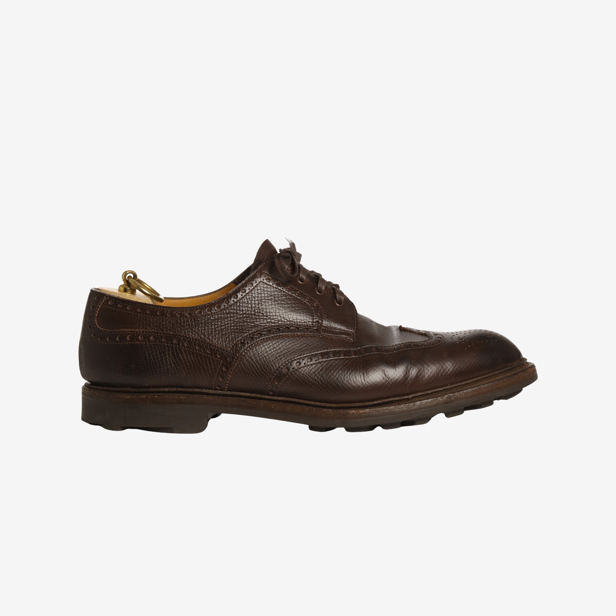 Grained Leather Dover Brogue + Trees