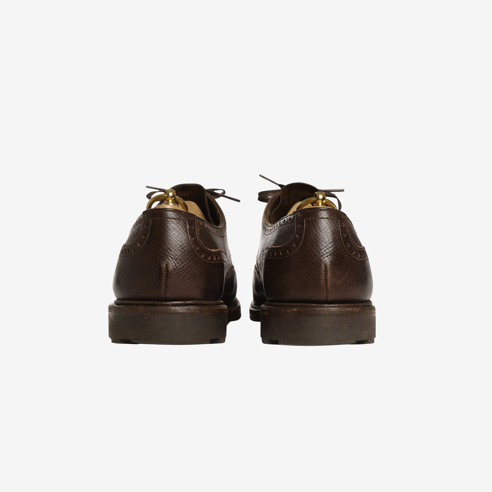 Grained Leather Dover Brogue + Trees