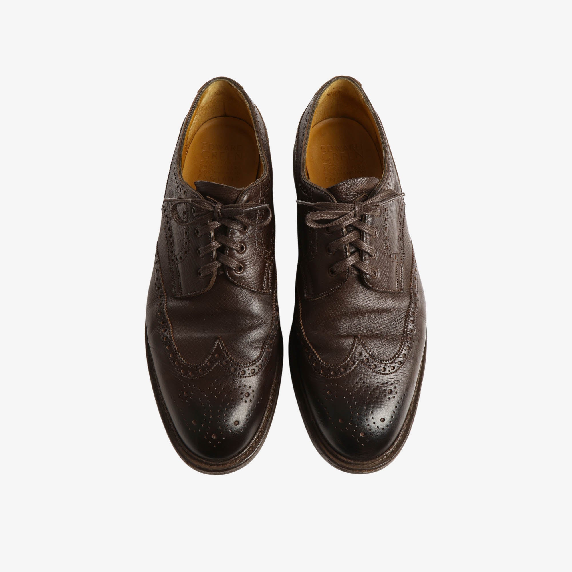 Grained Leather Dover Brogue + Trees