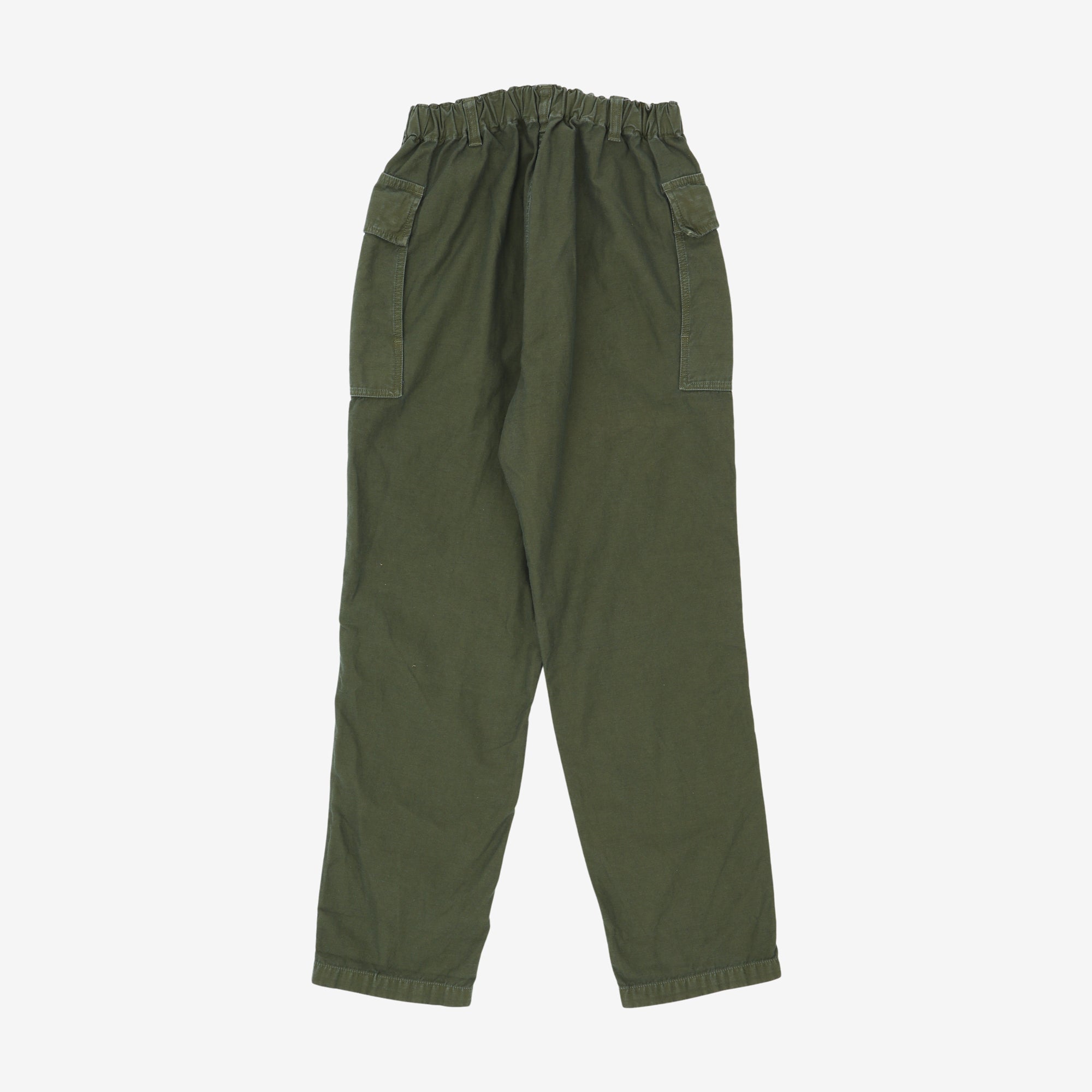 Sage De Cret Linen Blend Pegtop Military Pants – Marrkt