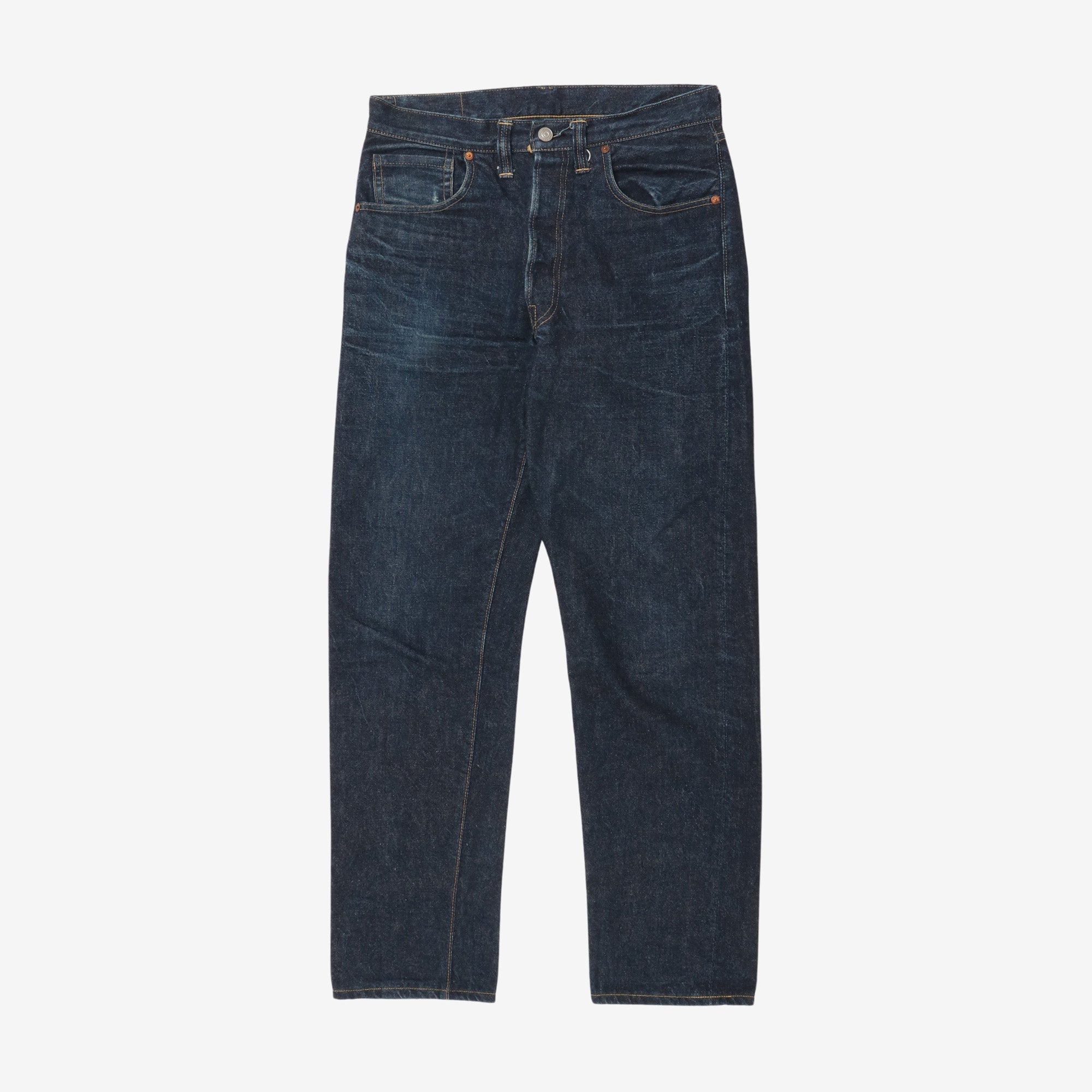 Warehouse S1000XX Dead Stock Blue Selvedge Jeans (30W X 29.5L
