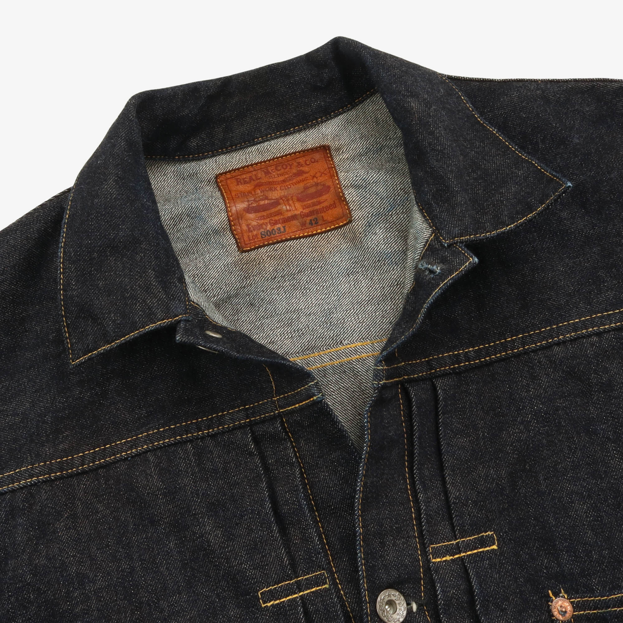 The Real McCoys S0003J Type 1 Denim Jacket – Marrkt