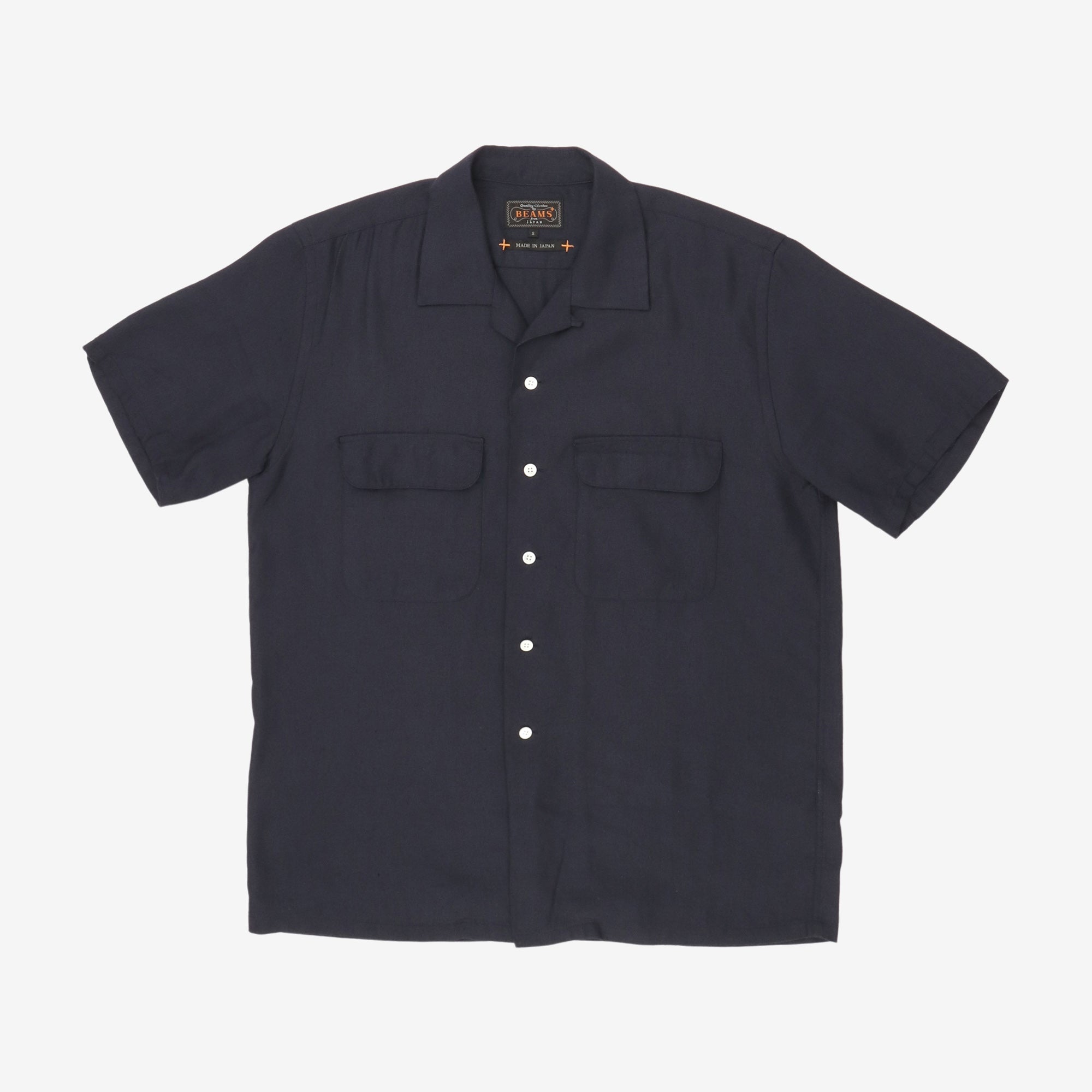 Beams Plus Open Collar SS Shirt – Marrkt