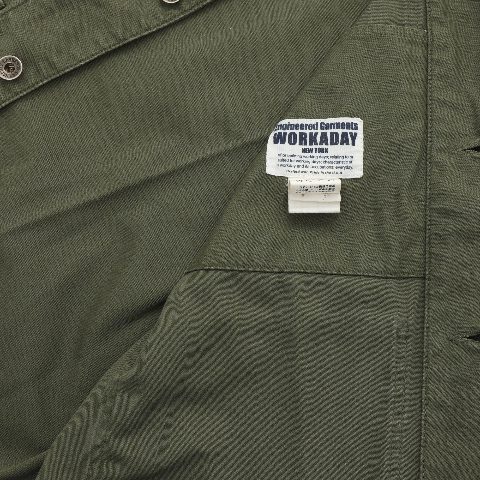 Engineered Garments Workaday Chore Coat – Marrkt