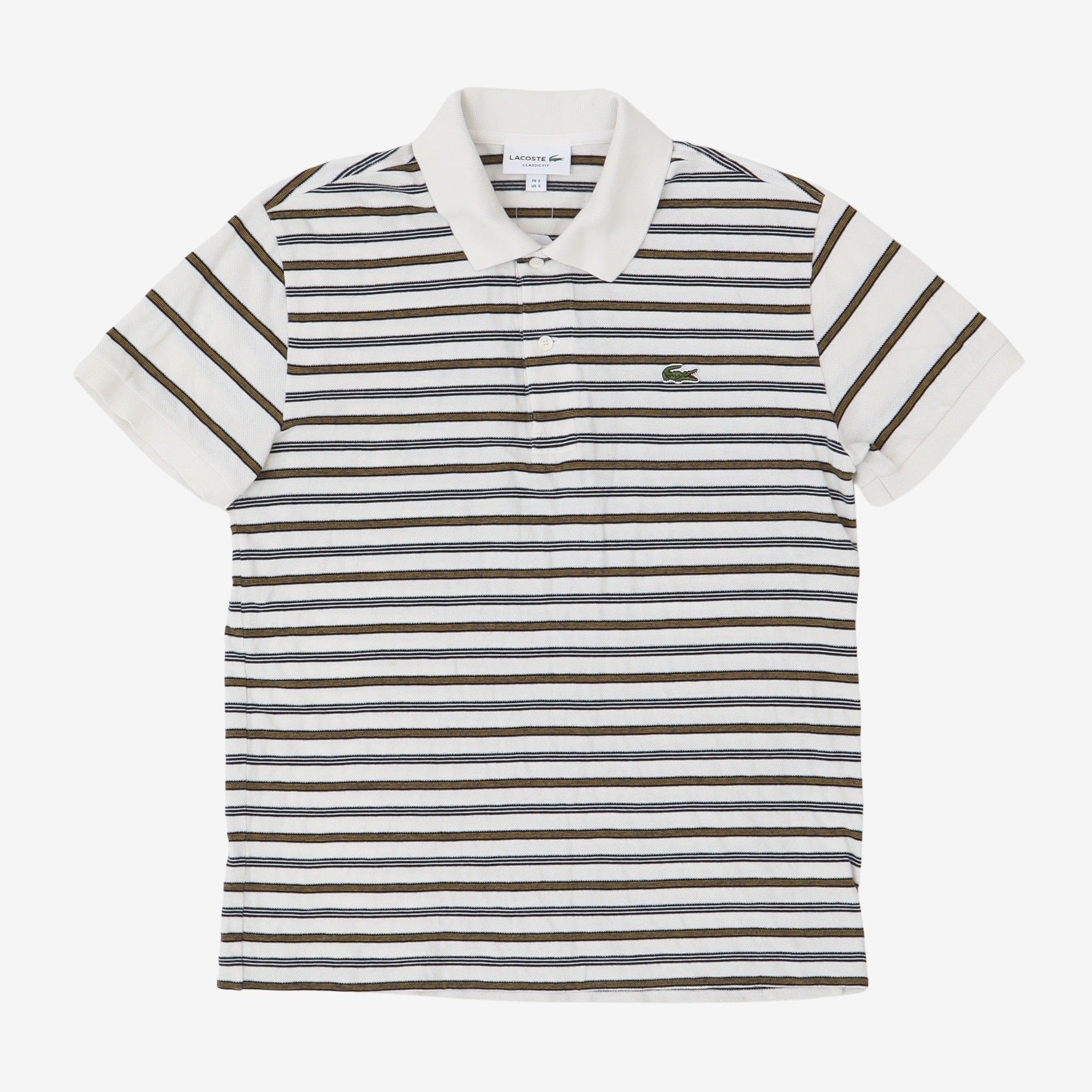Lacoste Striped Polo Shirt – Marrkt