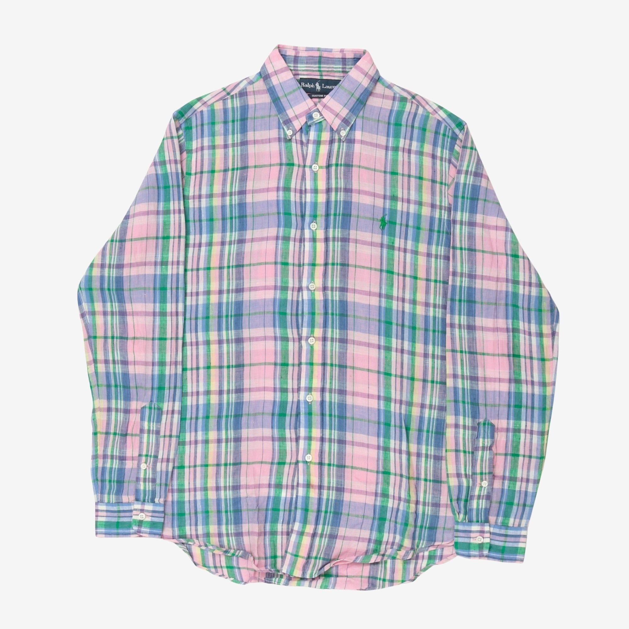 Linen Madras Shirt