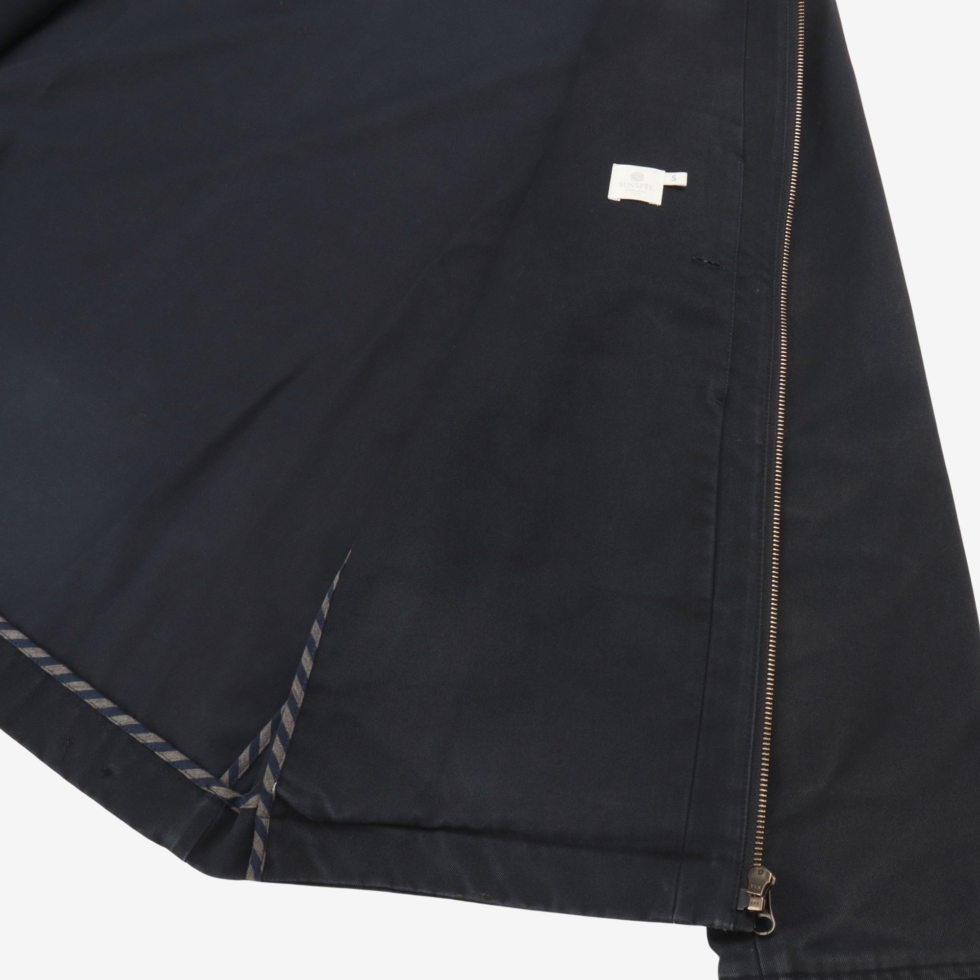 Cotton Twill Zip Jacket
