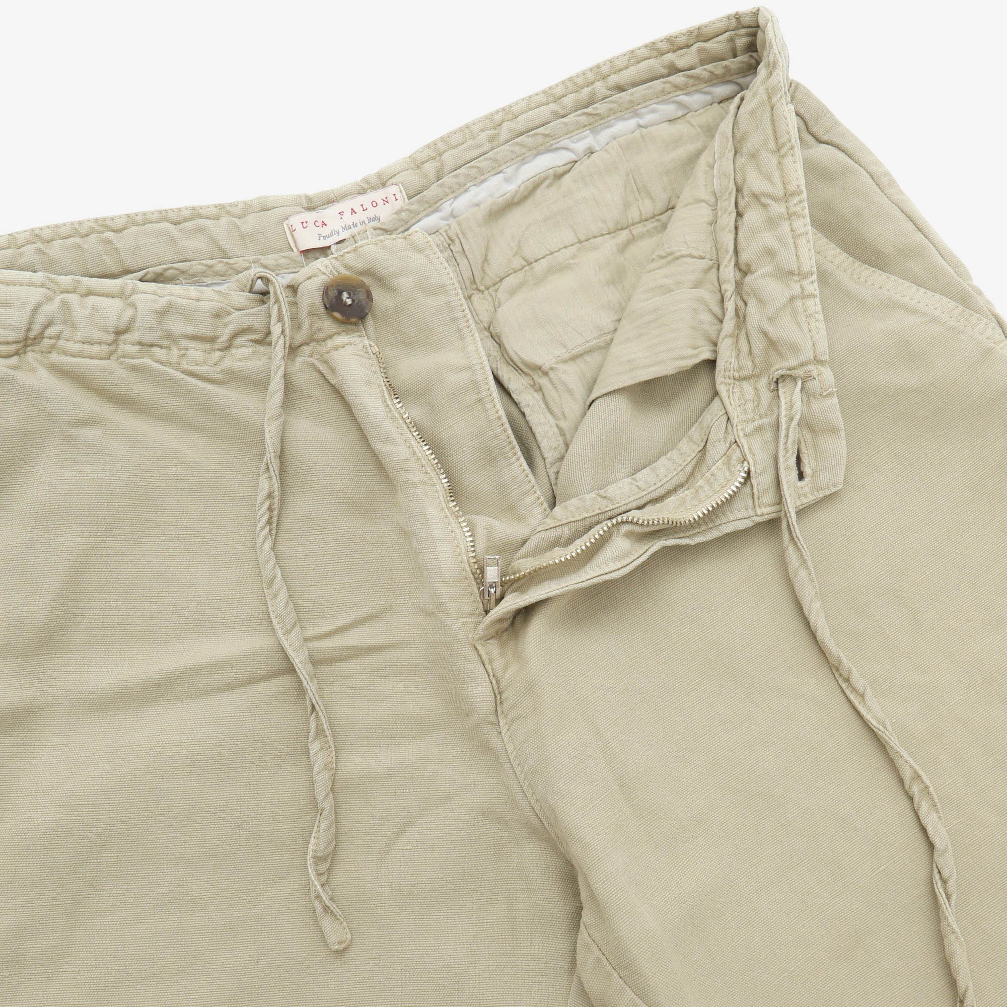 Linen Blend Shorts