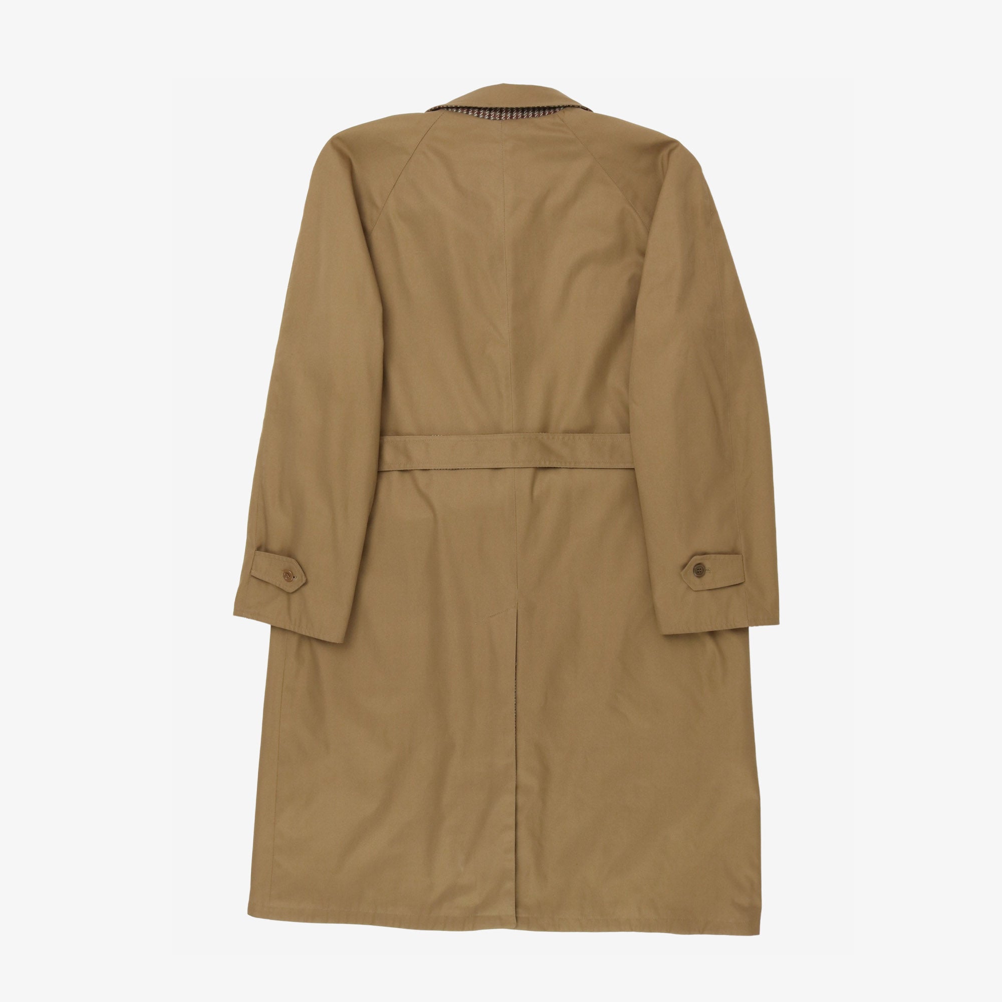 Reversible Houndstooth Overcoat