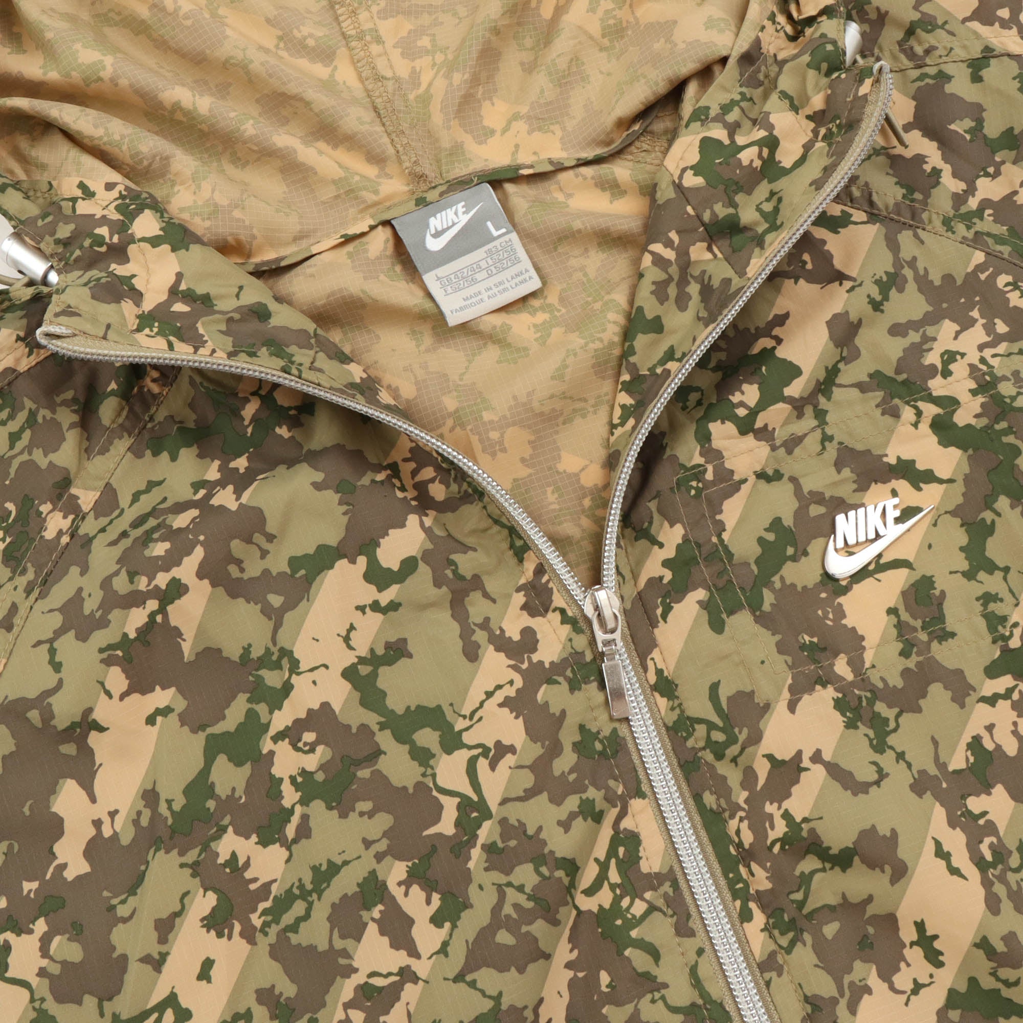 Vintage Camo Windbreaker