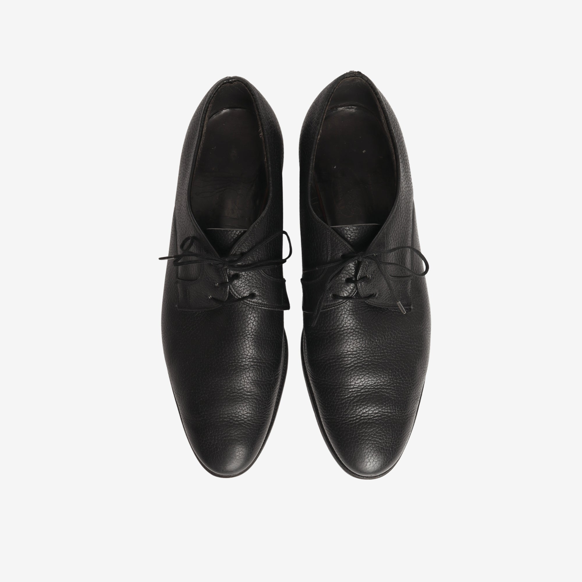 Vintage Ranch Oxhide Pebble Grain Oxfords