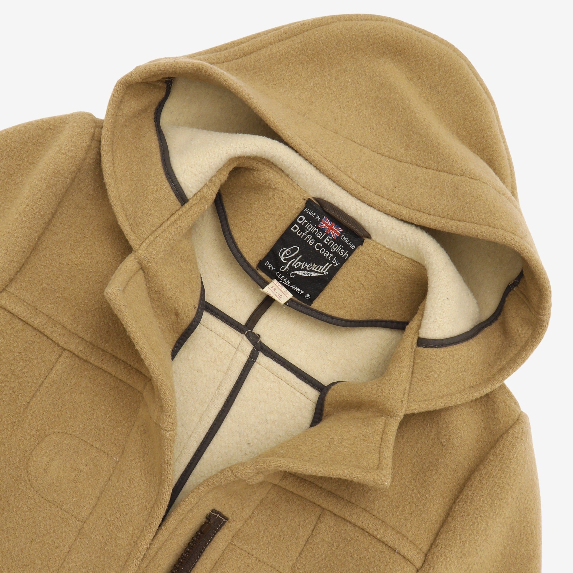 Vintage Zip Monty Duffle Coat