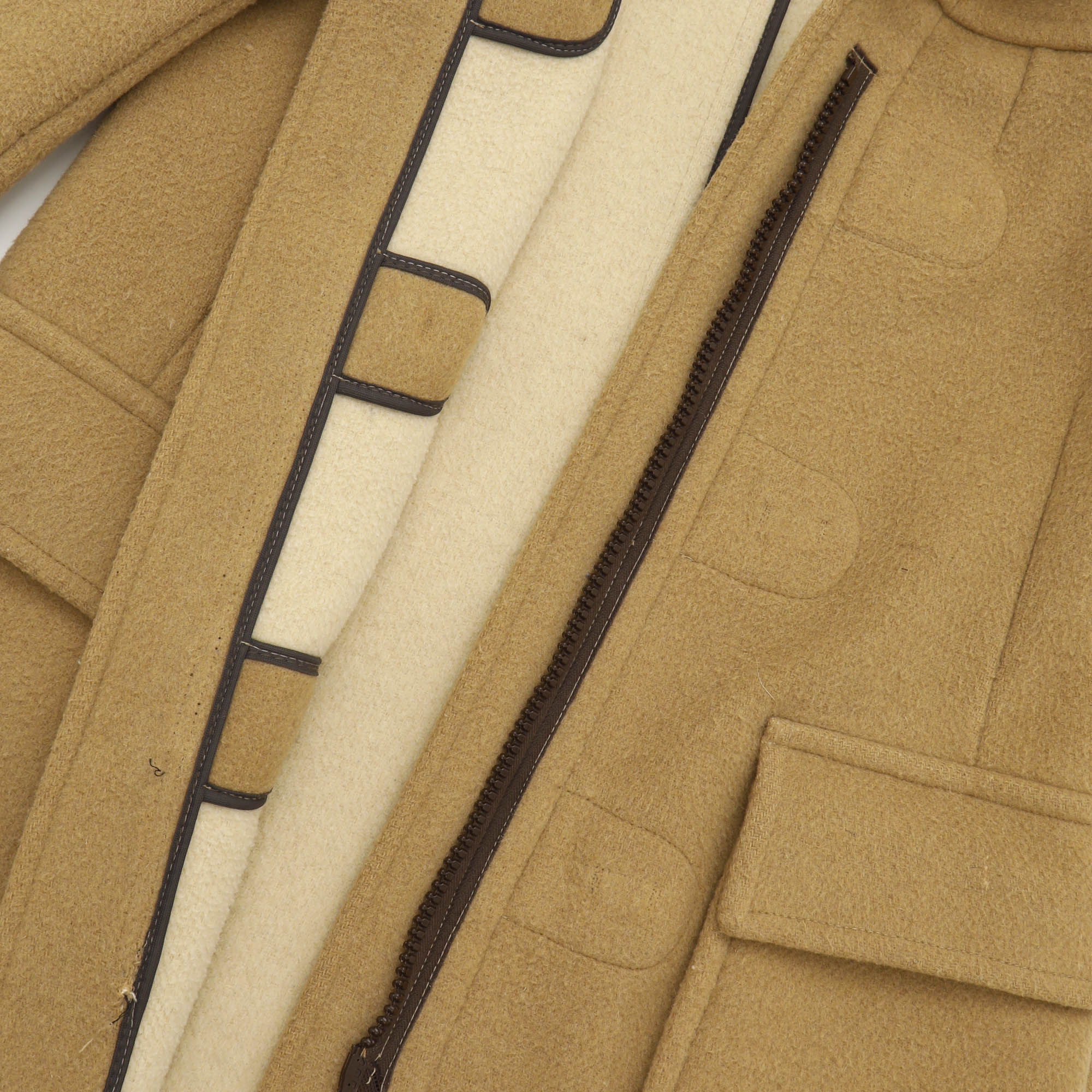 Vintage Zip Monty Duffle Coat