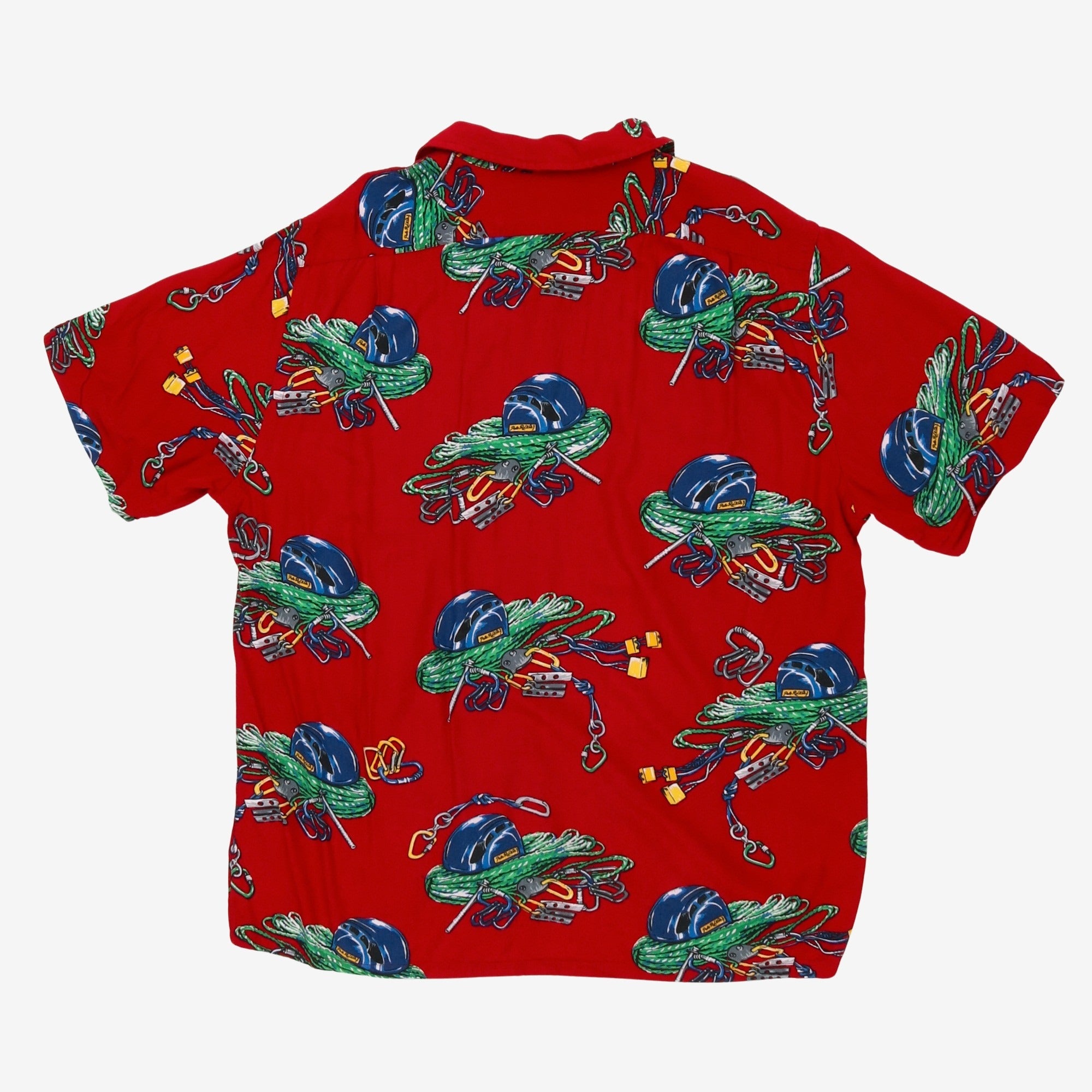 Climbing Print Camp Shirt SS