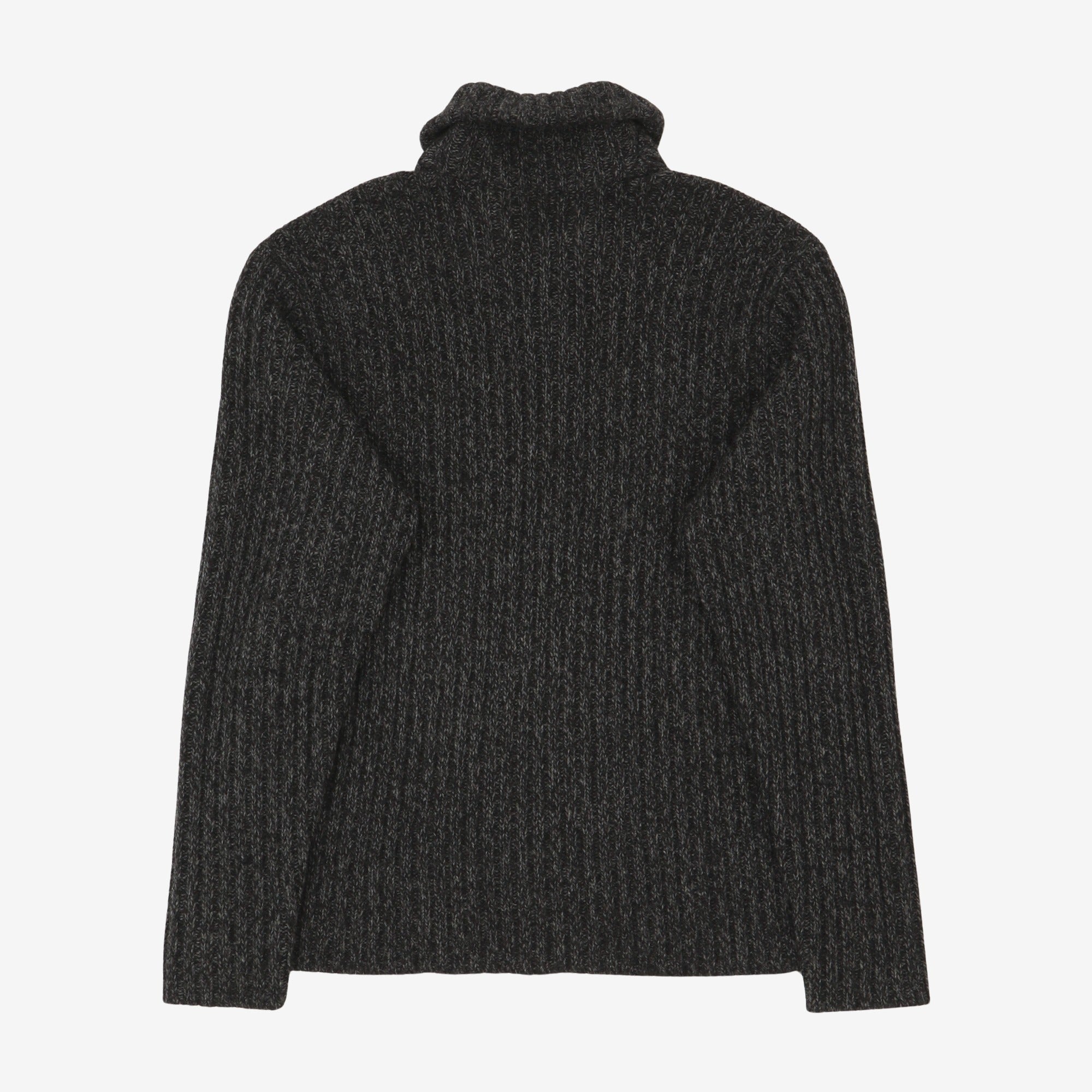 Alpaca Blend Shawl Collar Sweater