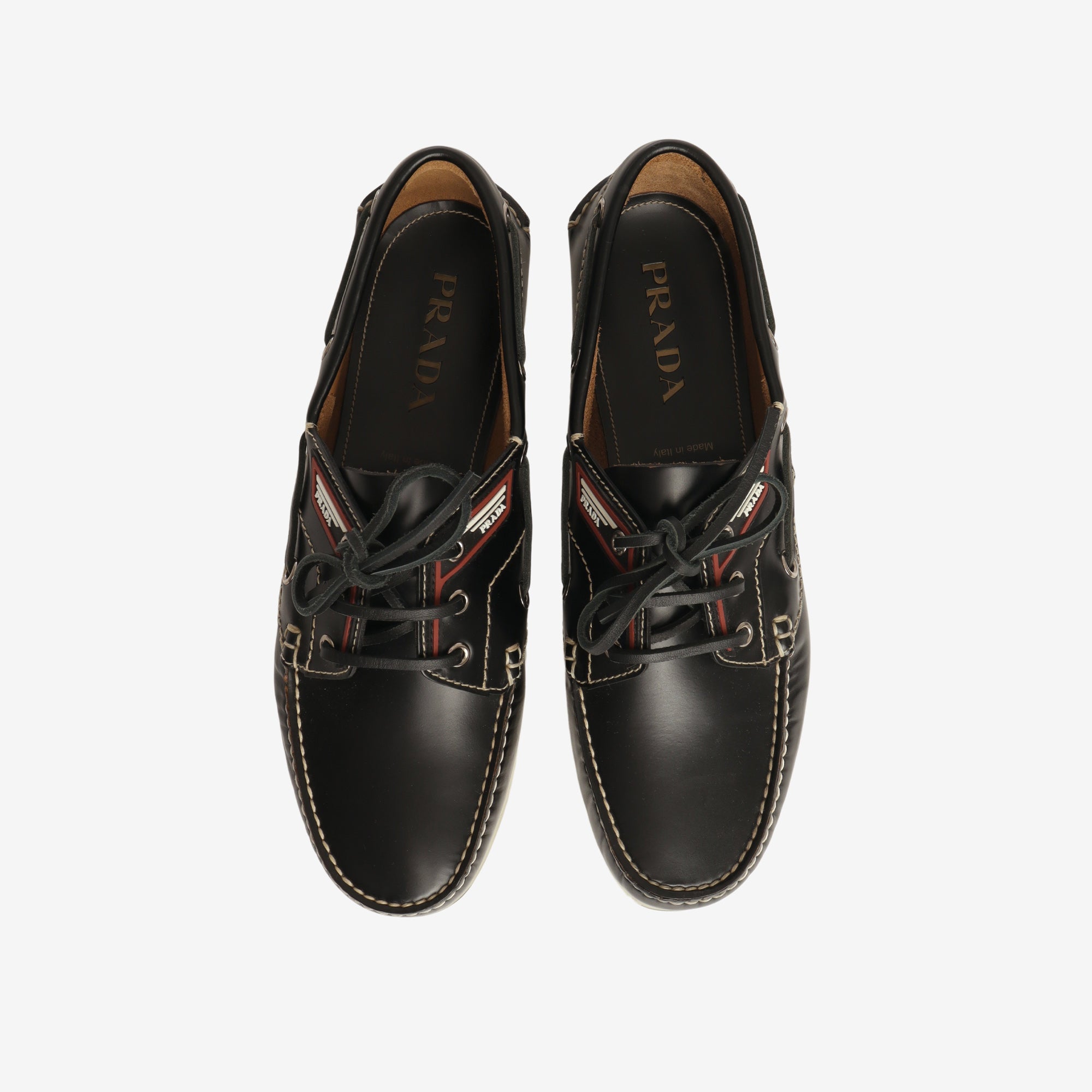 Brushed Leather Boat Shoe