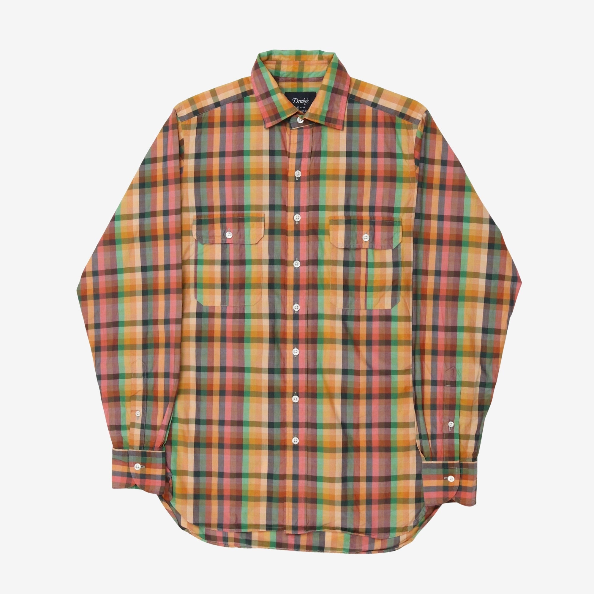 Two Pocket Check Shirt