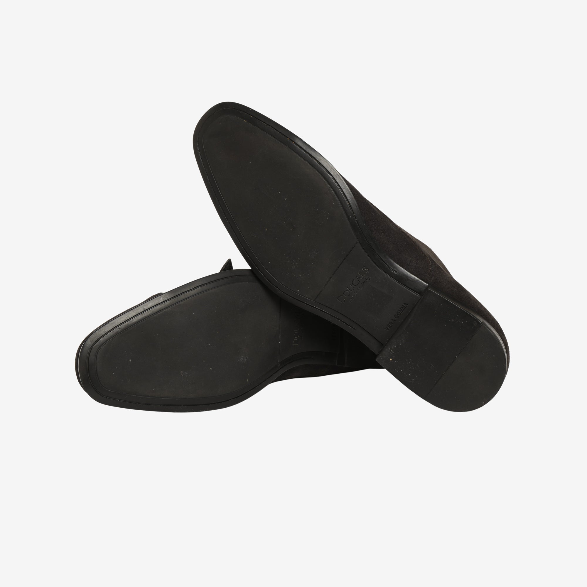 Suede Double Strap Monk Shoe