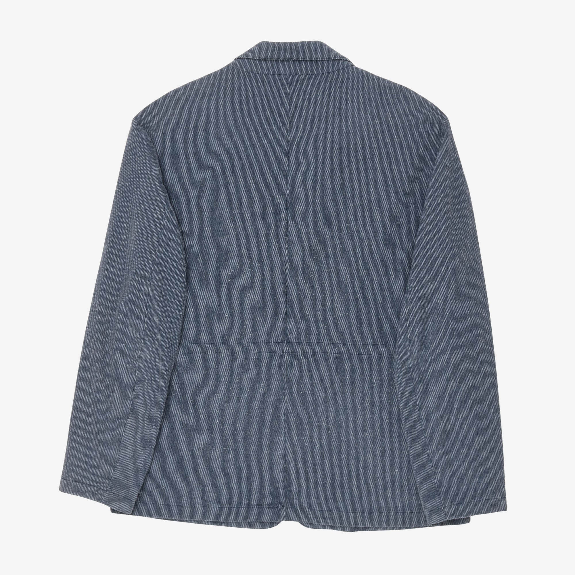 Linen Blend Loopback Chore Jacket