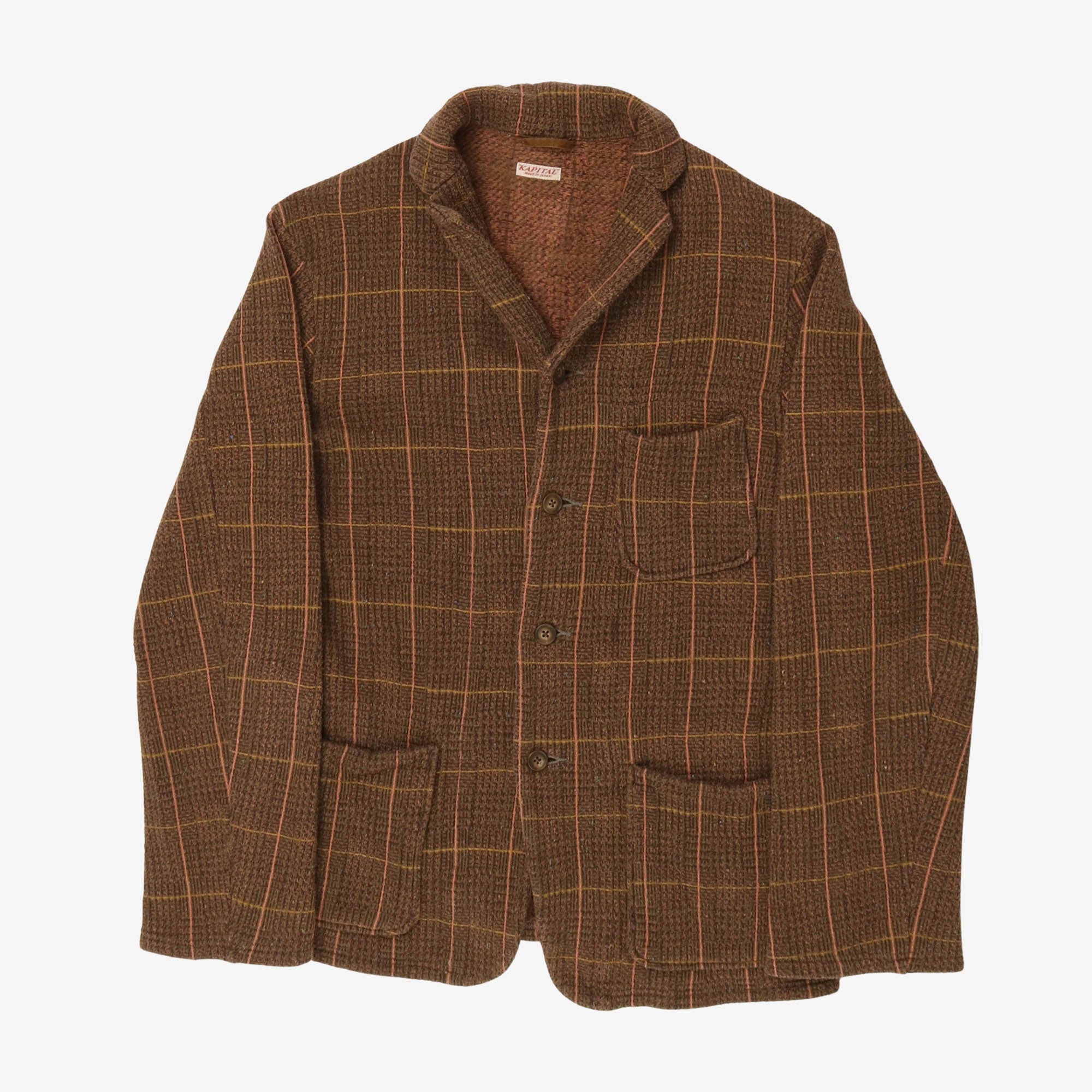 Tweed Fleecy Knit Kobe Jacket