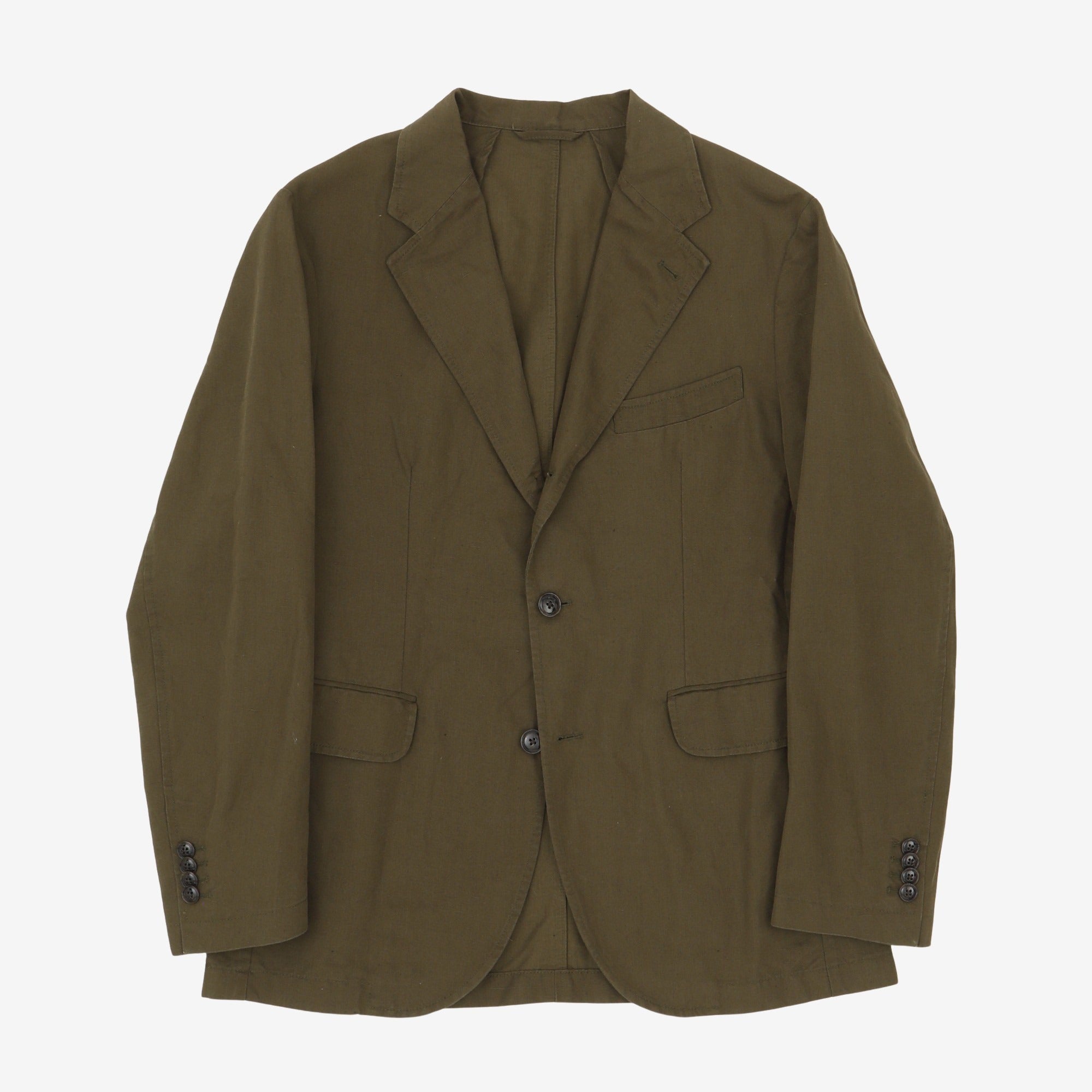 Linen Cotton Kennedy Jacket