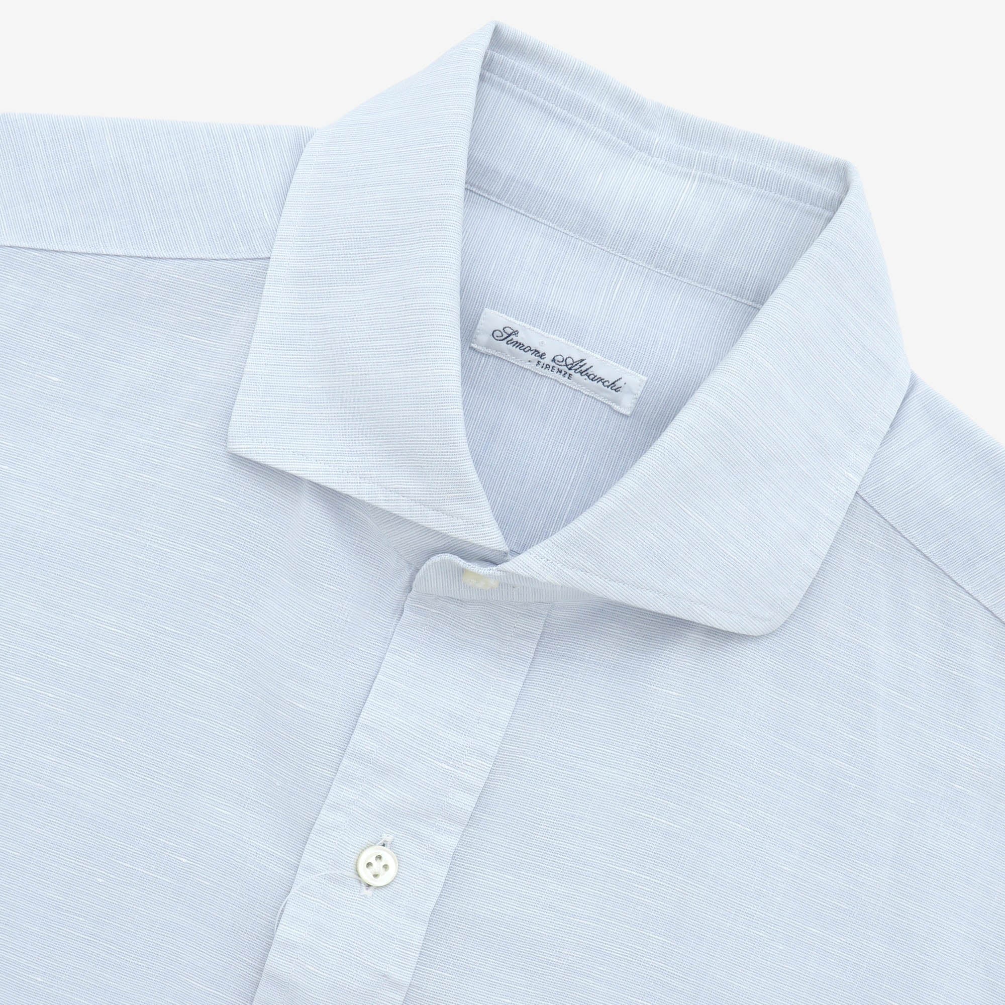 Bespoke Linen Cotton Dress Shirt