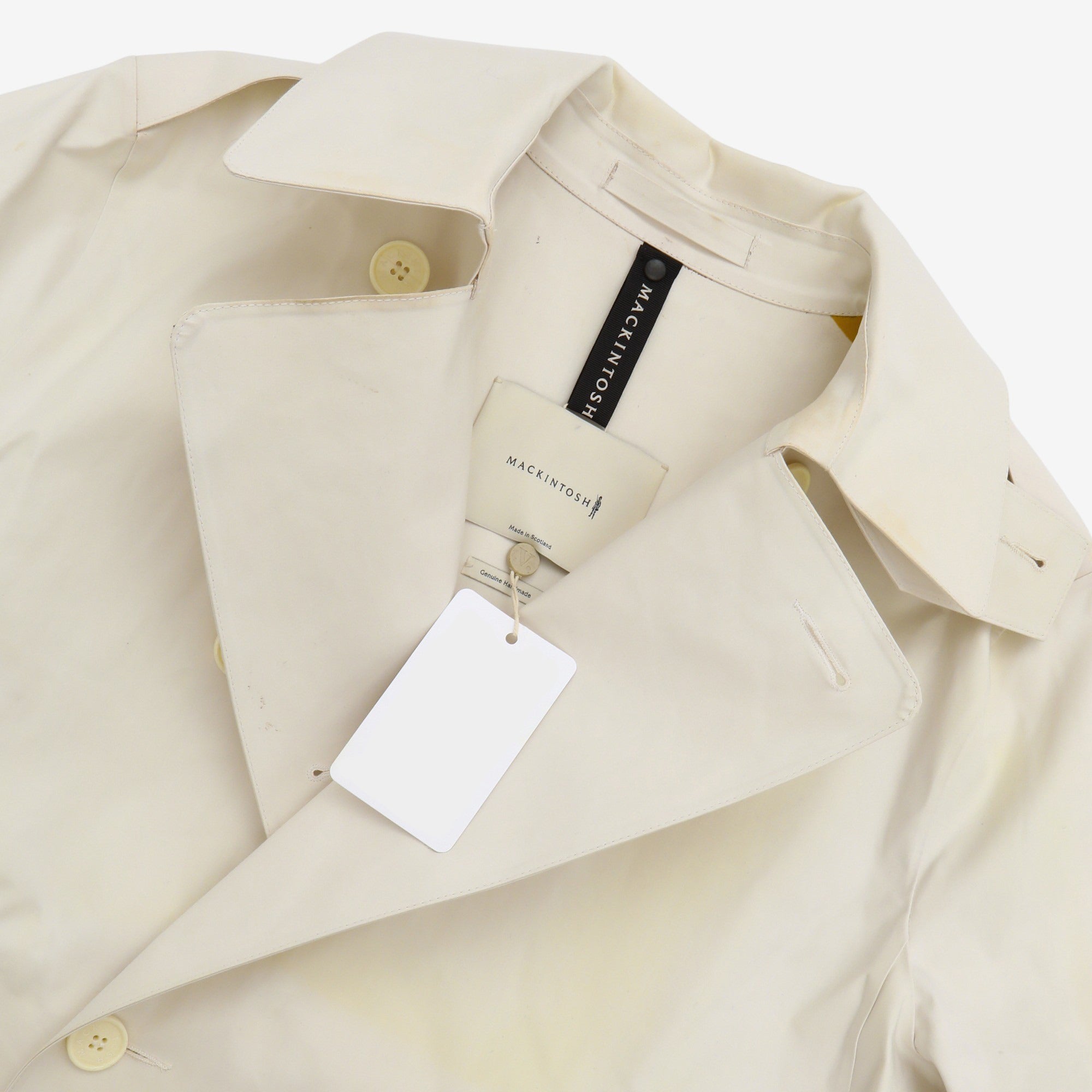 Vienna Bonded Cotton Trench Coat